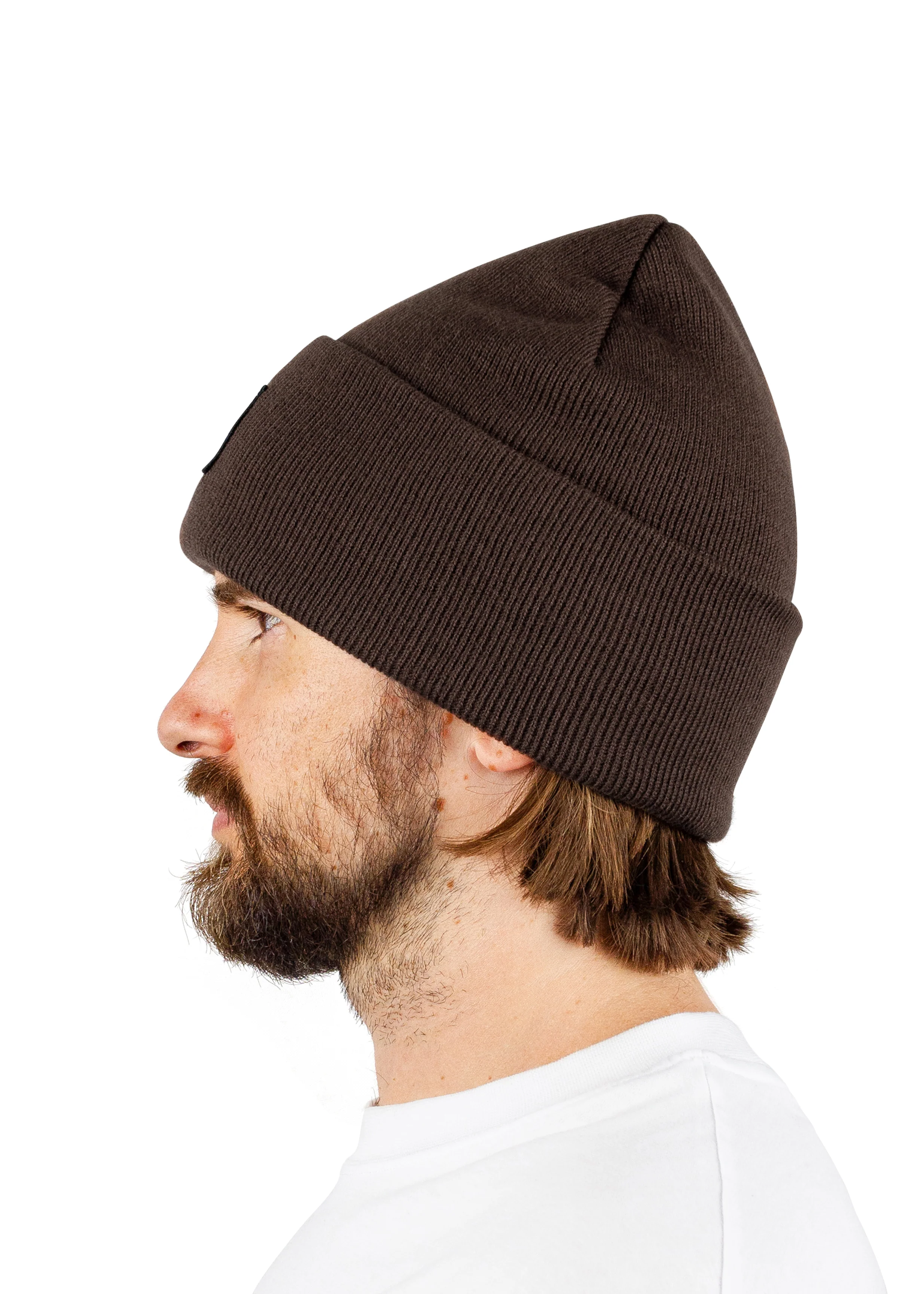 BALDY Beanie CHOCOLATE BROWN - Image 3