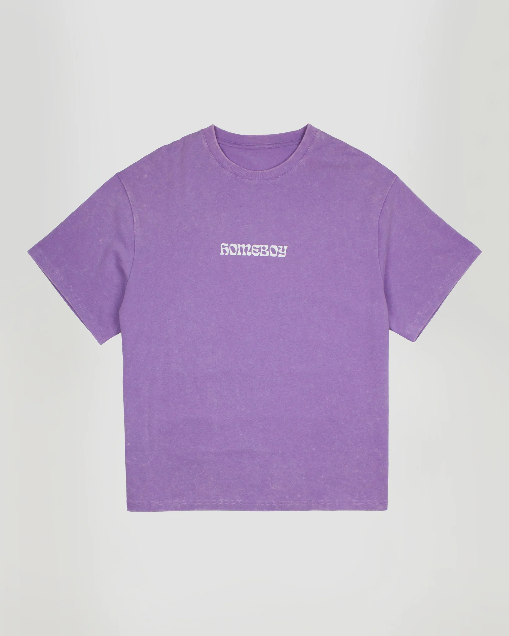 BIG TEXT Tee WASHED LILAC - Image 9