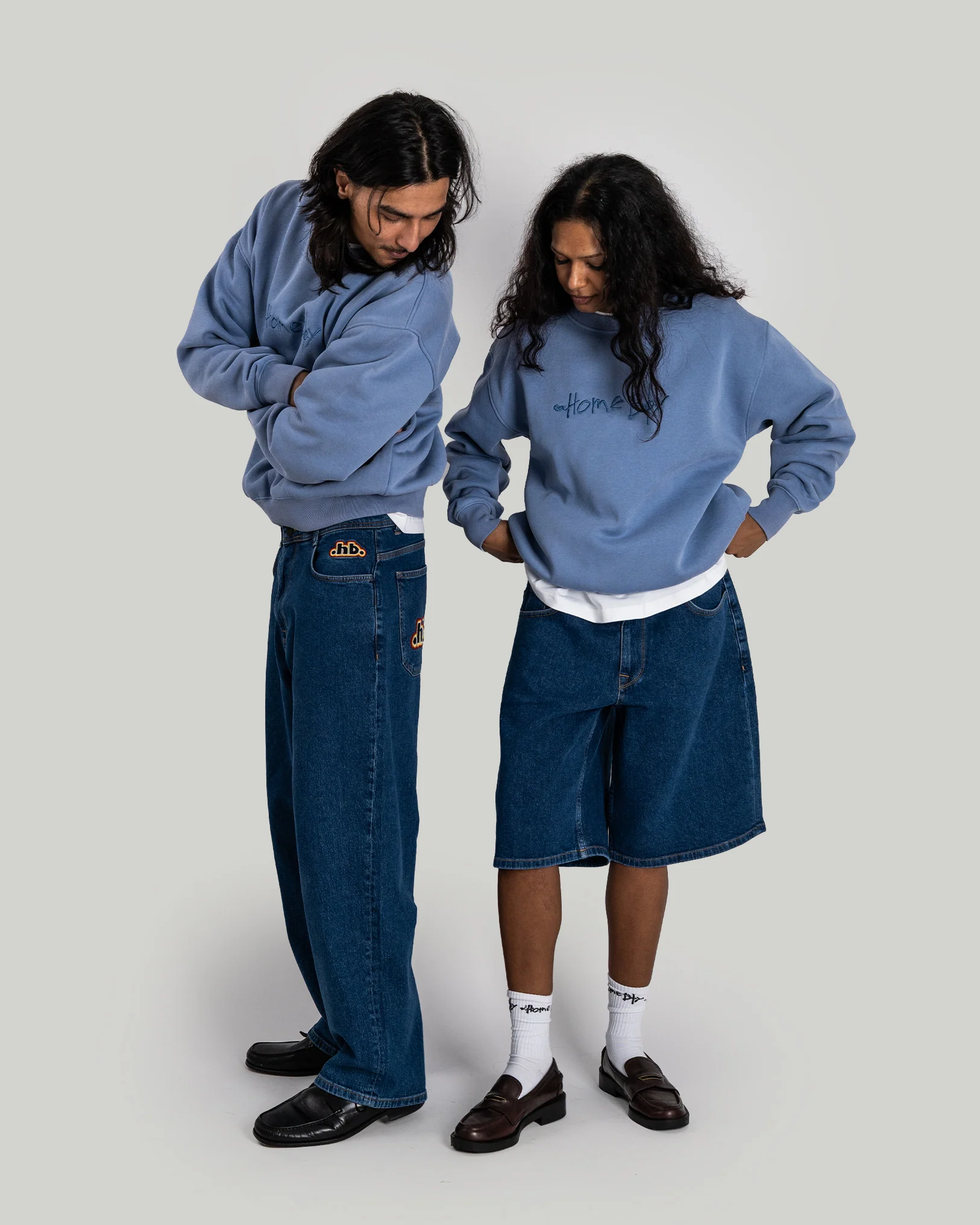 PENCIL Crew WASHED LIGHT BLUE - Image 3