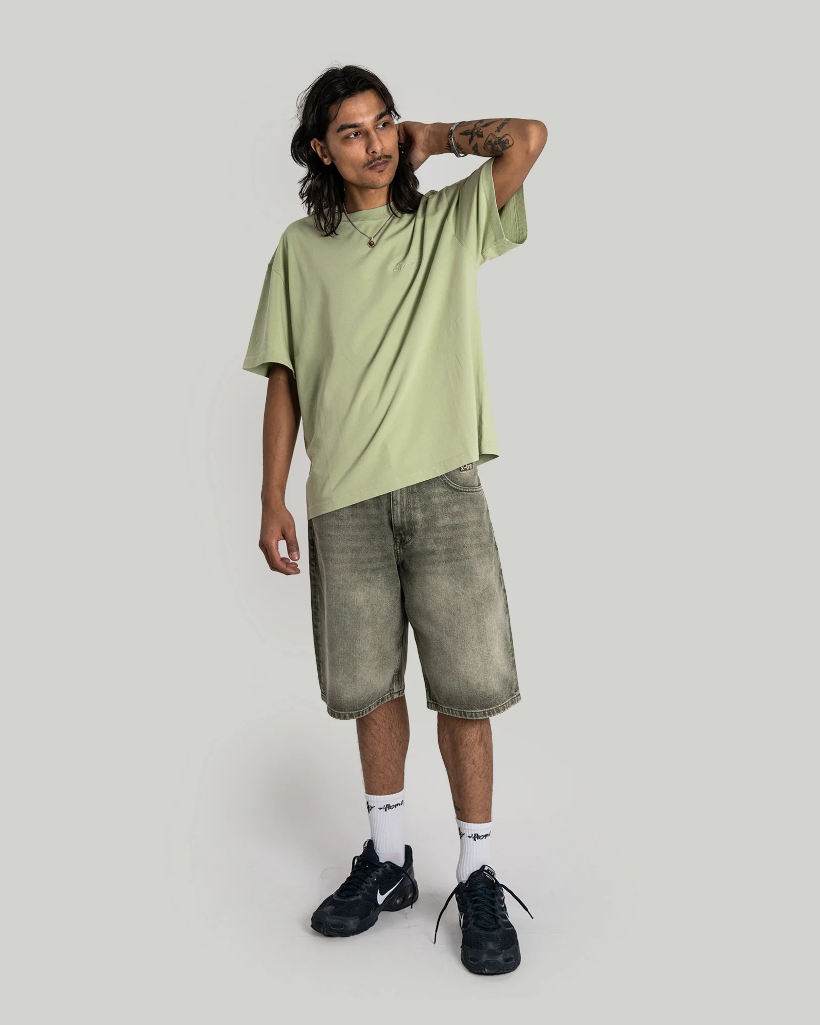 PENCIL Tee WASHED GREEN - Image 4