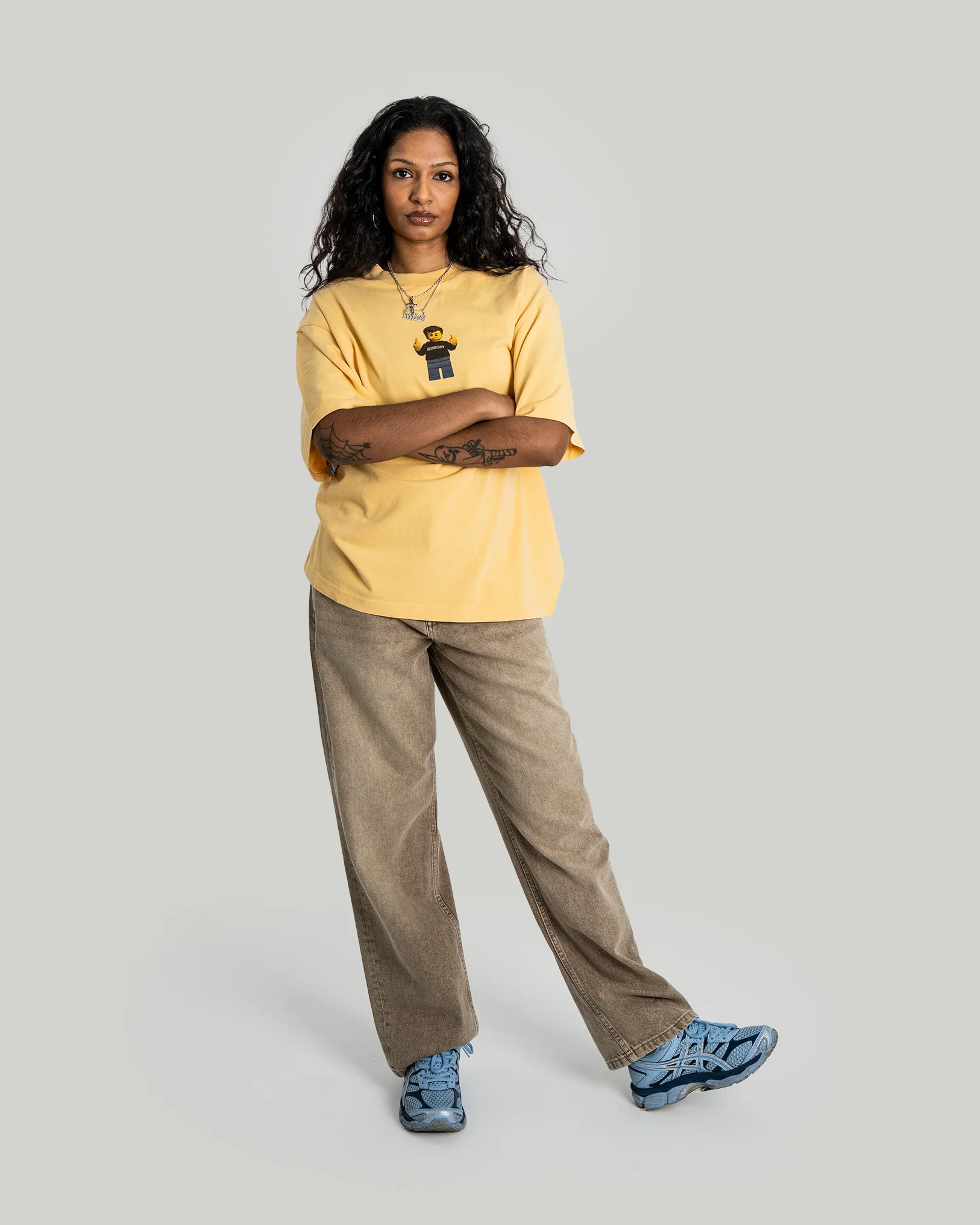 PLAY BOY Tee WASHED YELLOW - Image 3