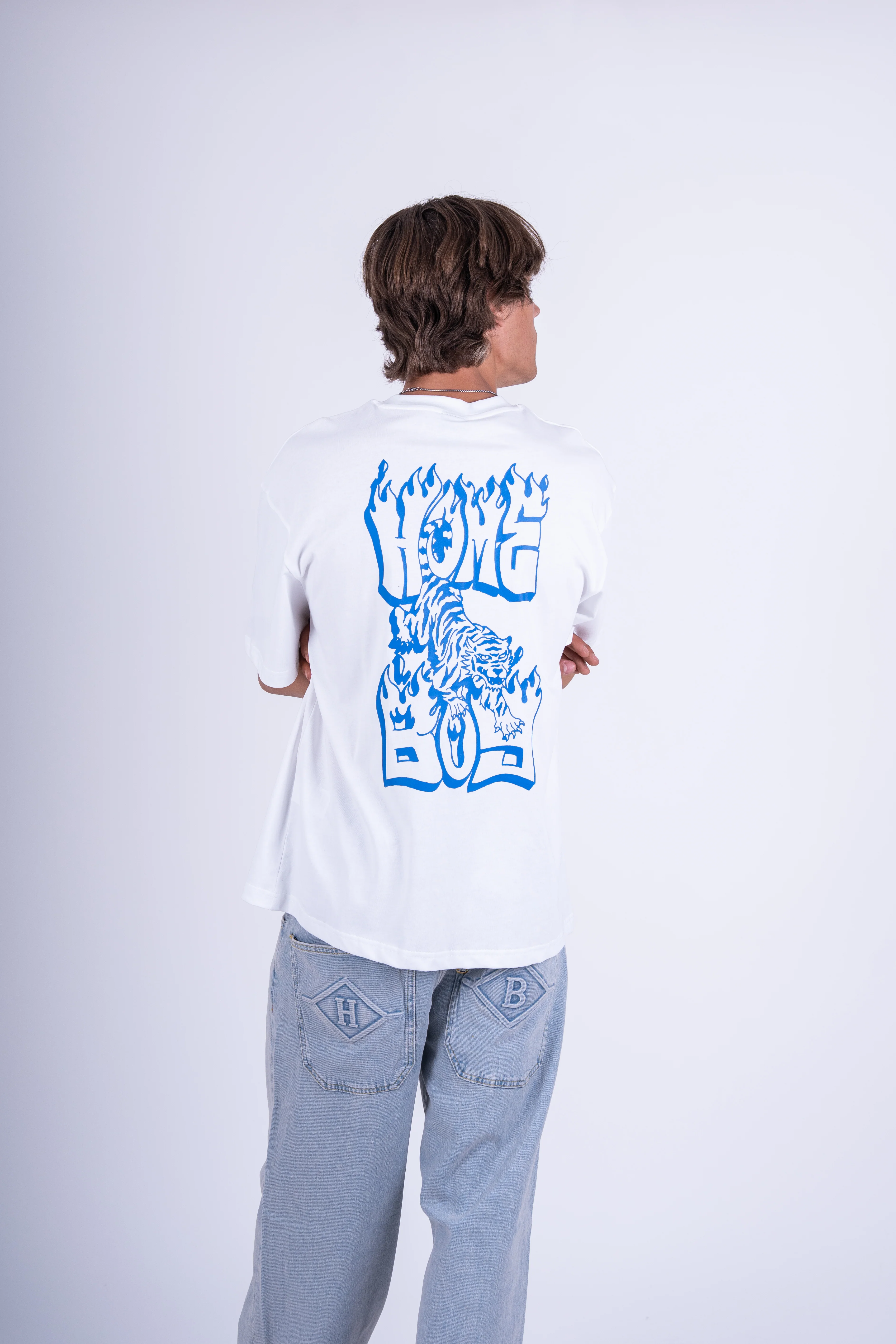 TATTOO TIGER Tee WHITE - Image 4