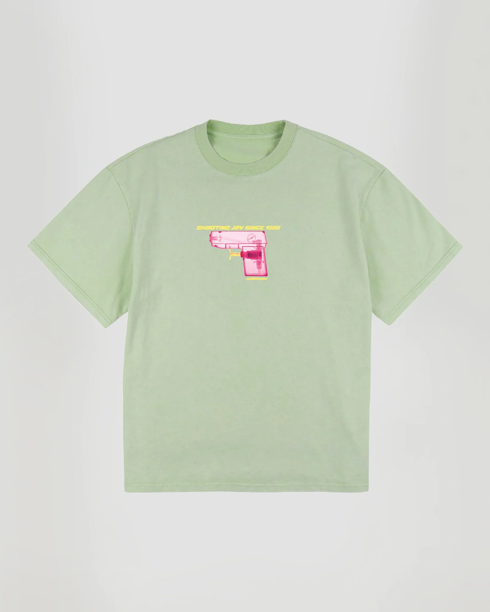 WATER GUN Tee WASHED GREEN - Image 6