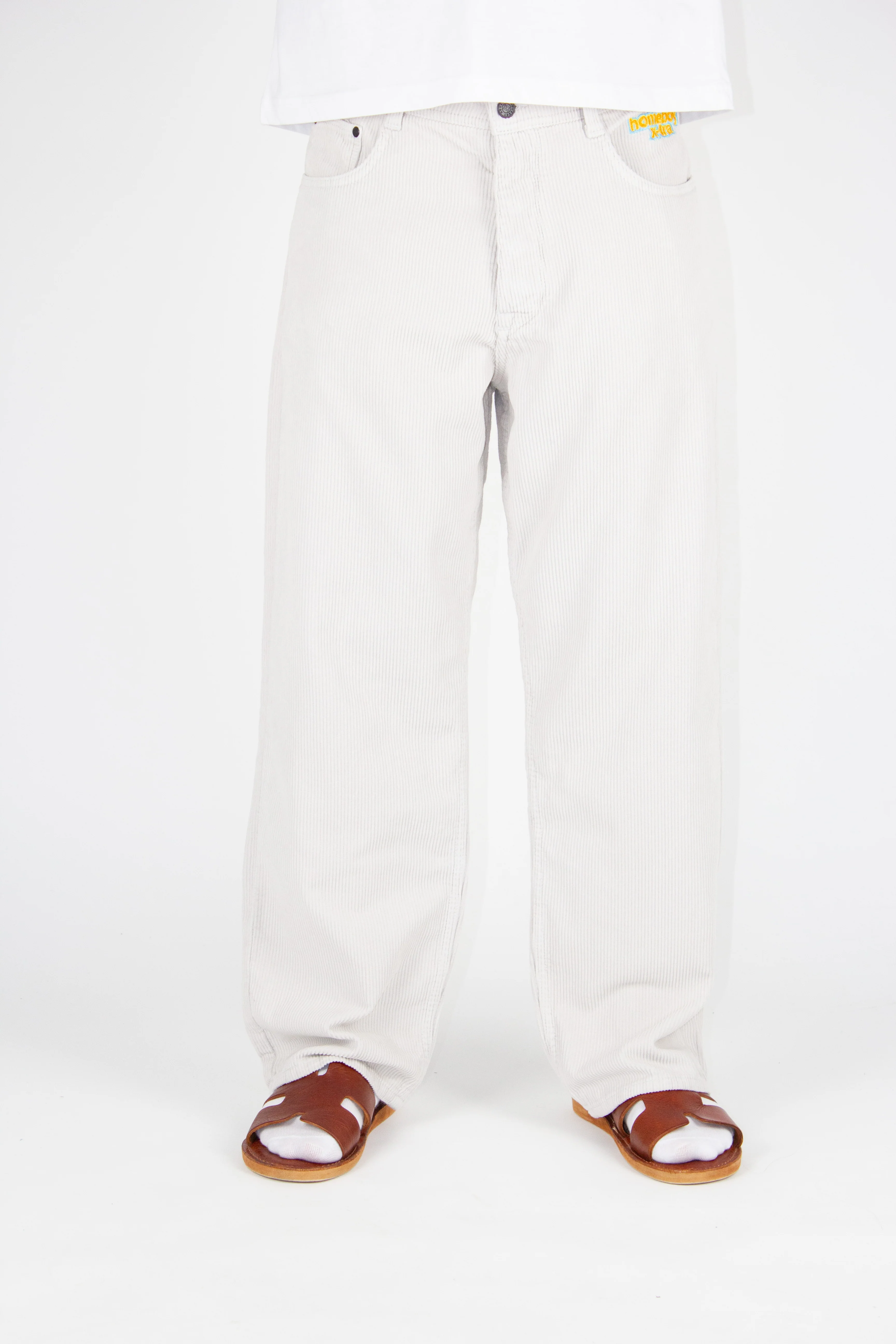 x-tra BAGGY CORD Pants ANTARCTICA - Image 4