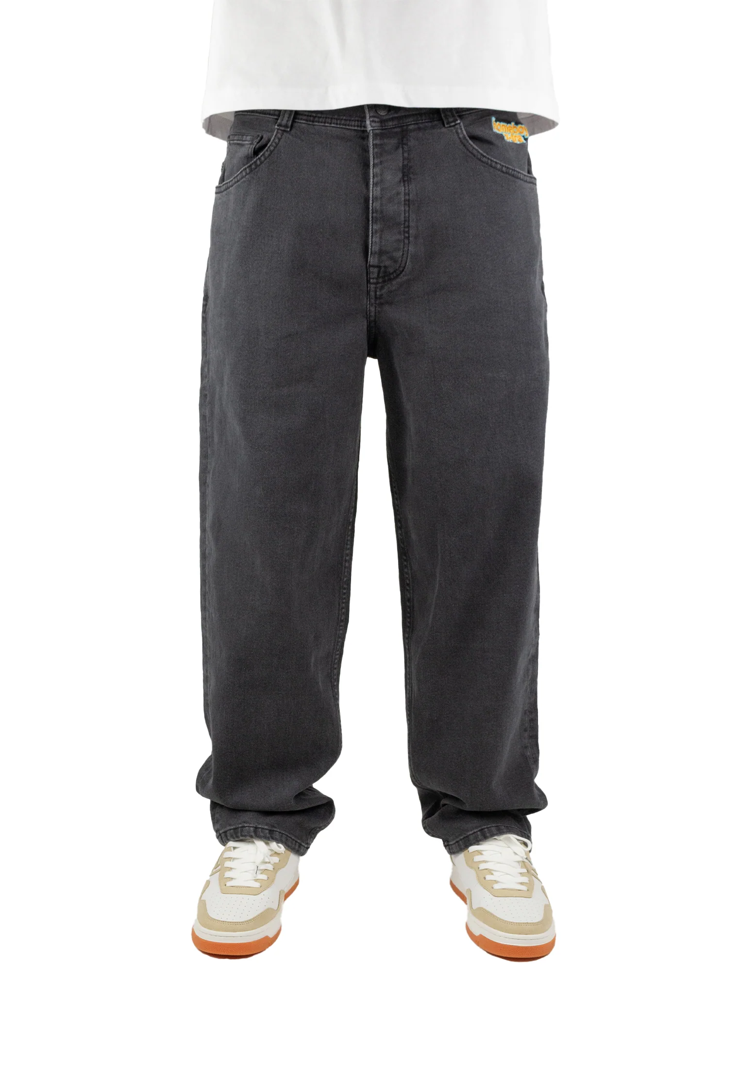 x-tra BAGGY Denim WASHED GREY - Image 4