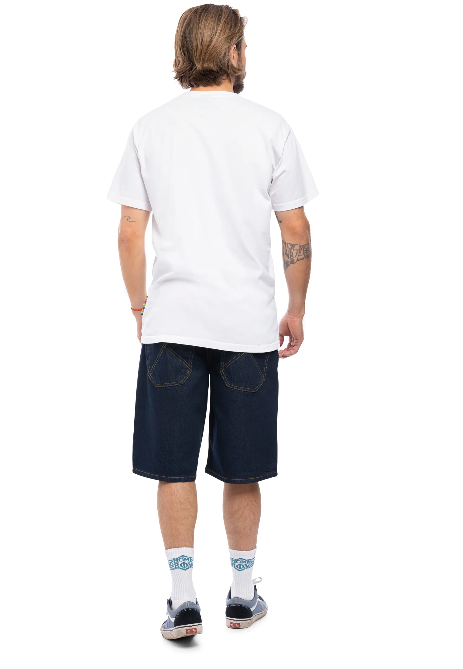 x-tra BAGGY Denim Shorts Indigo - Image 5