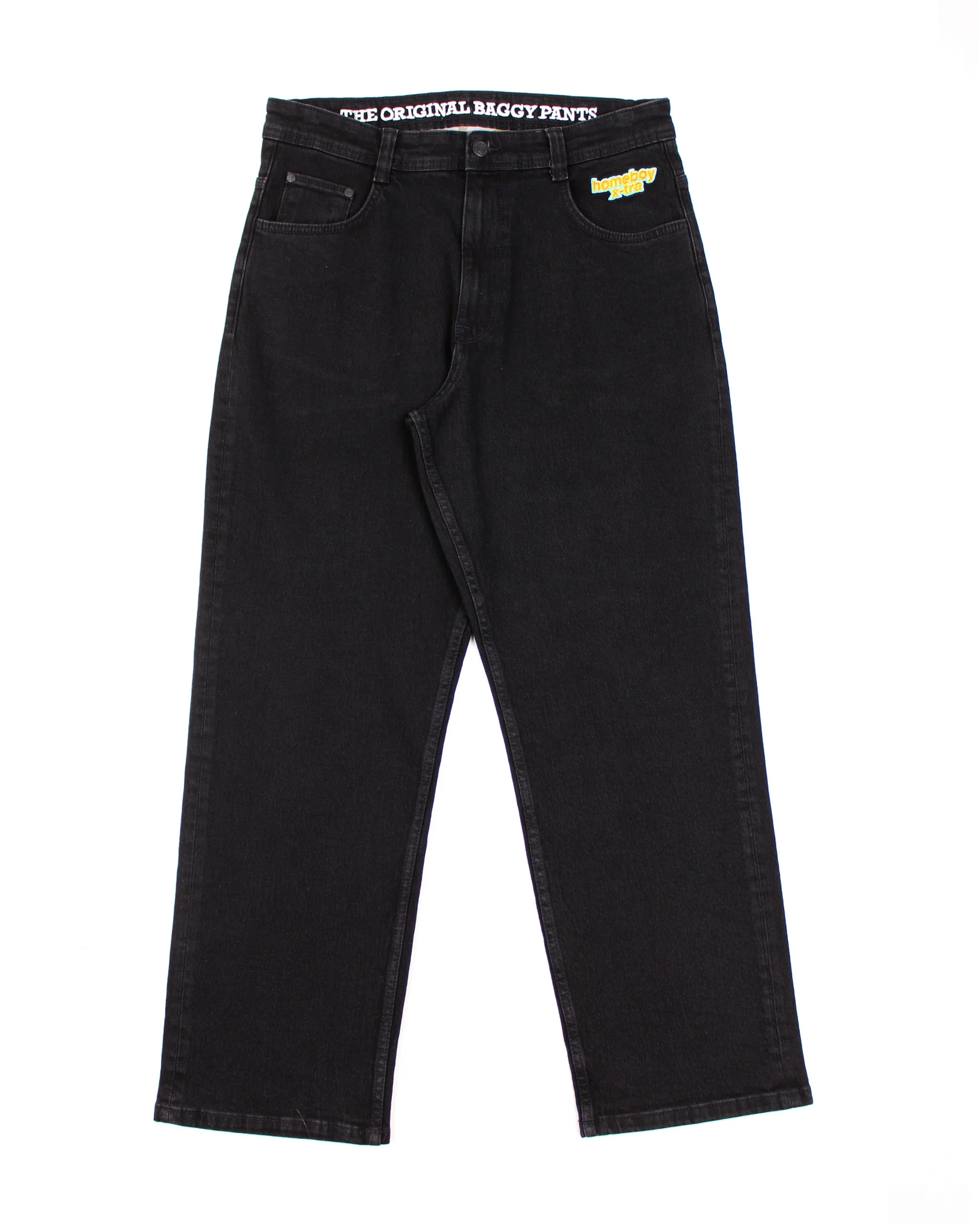 x-tra BAGGY Denim washed black
