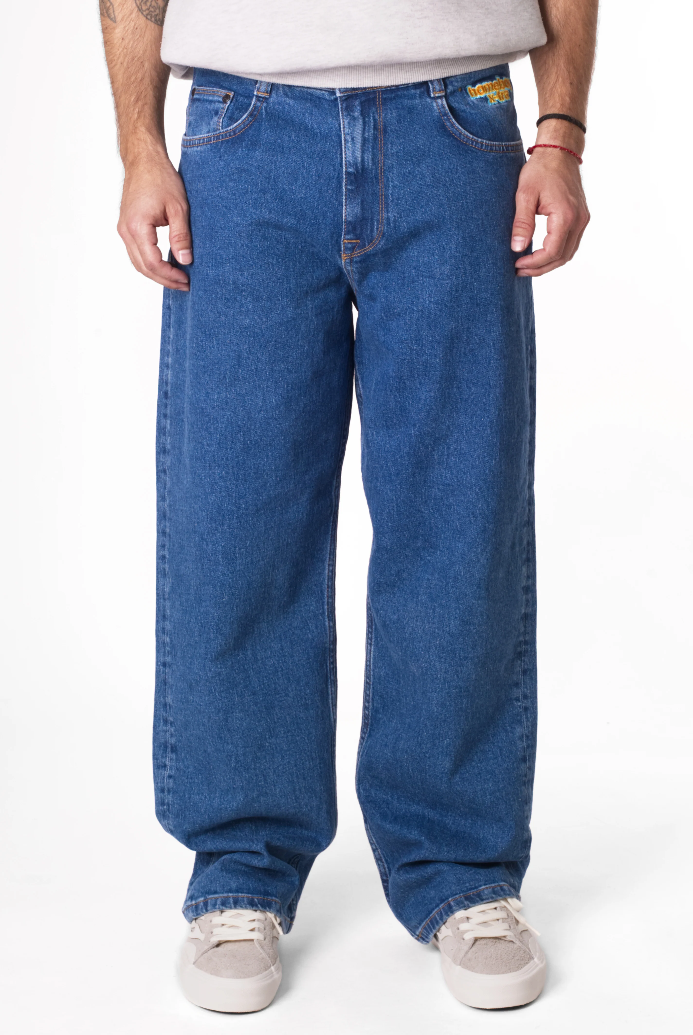x-tra BAGGY DIAMOND Denim WASHED BLUE - Image 4