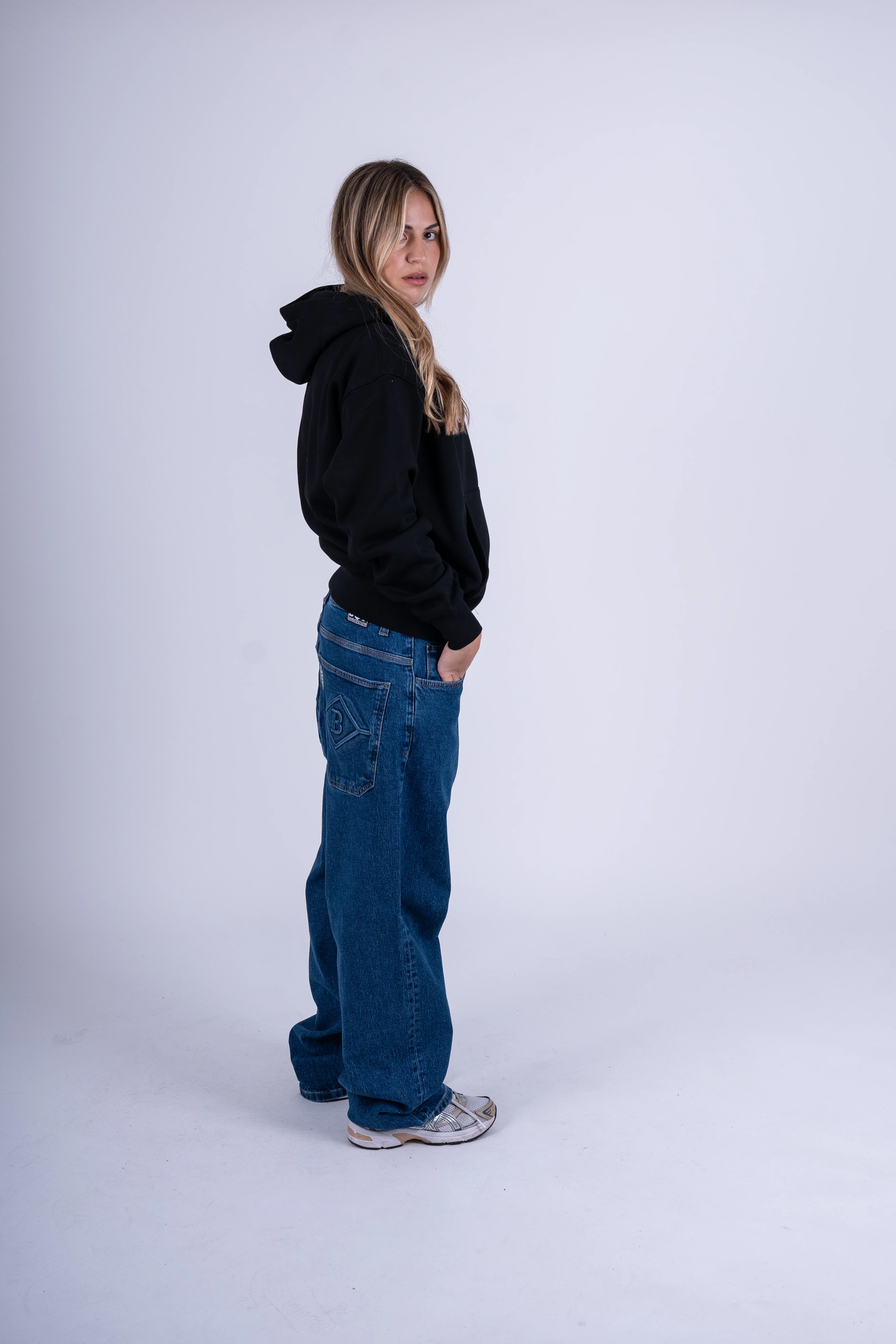 x-tra BAGGY DIAMOND Denim WASHED BLUE - Image 8