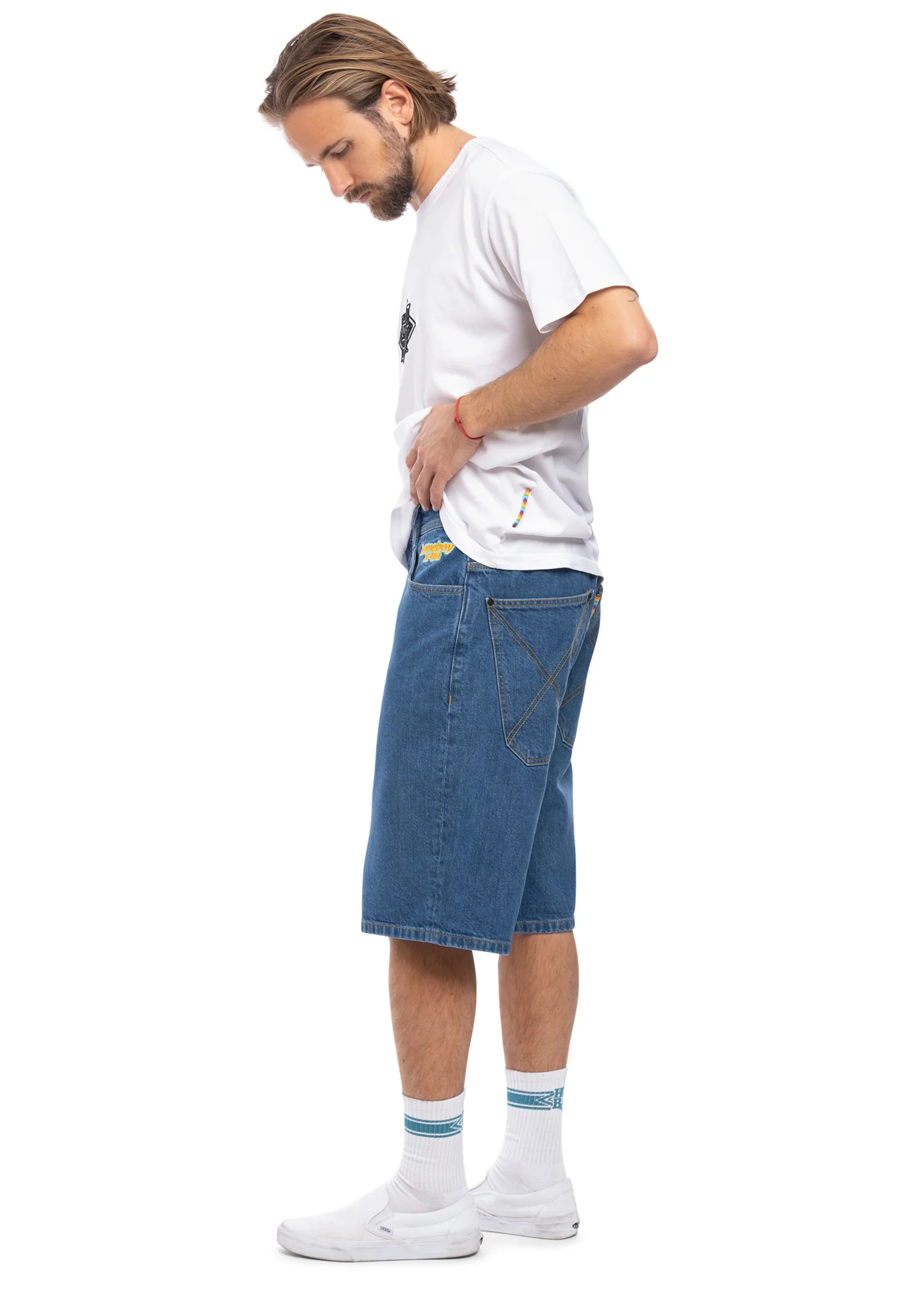 x-tra BAGGY Shorts Washed Blue - Image 11
