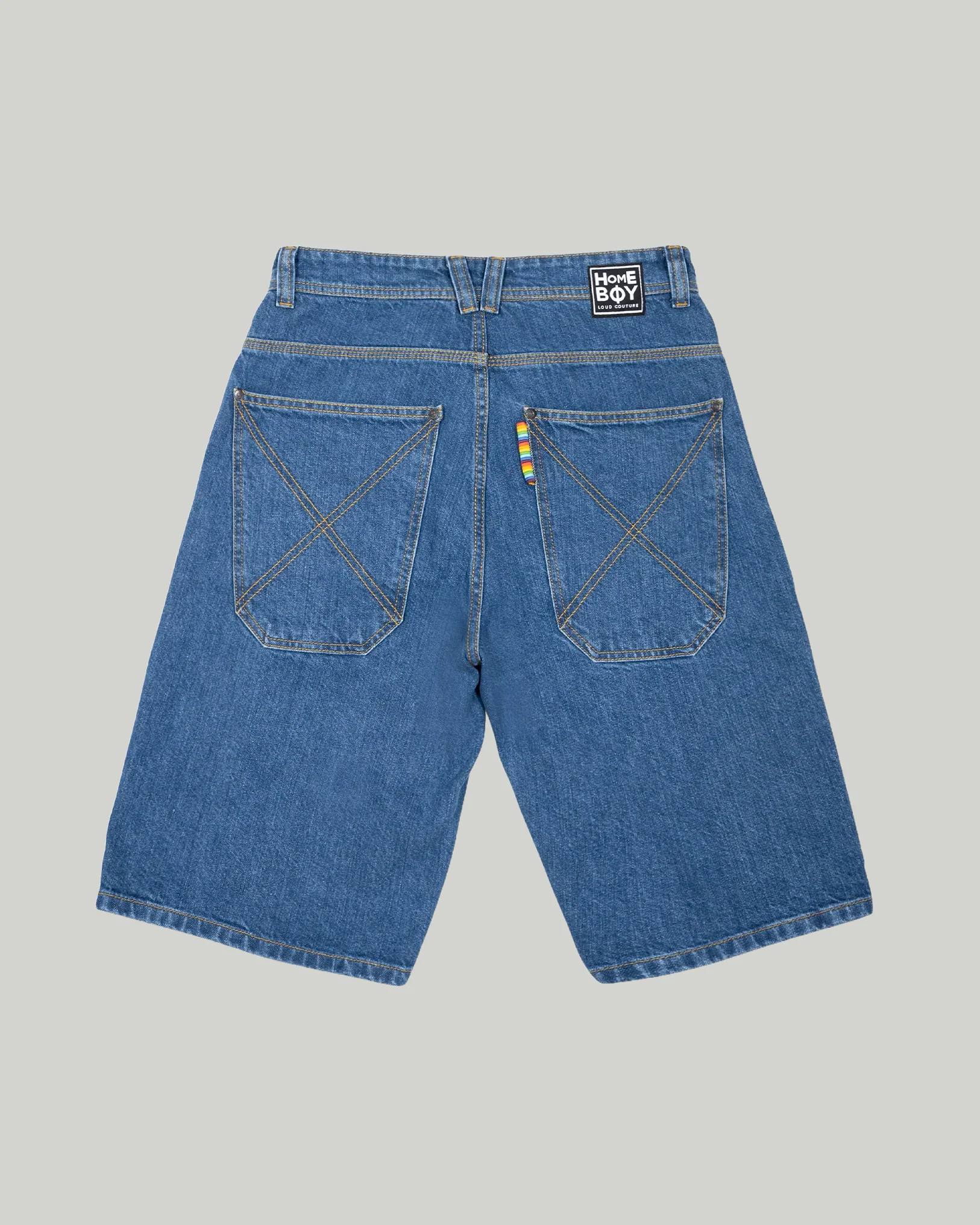 x-tra BAGGY Shorts Washed Blue - Image 3
