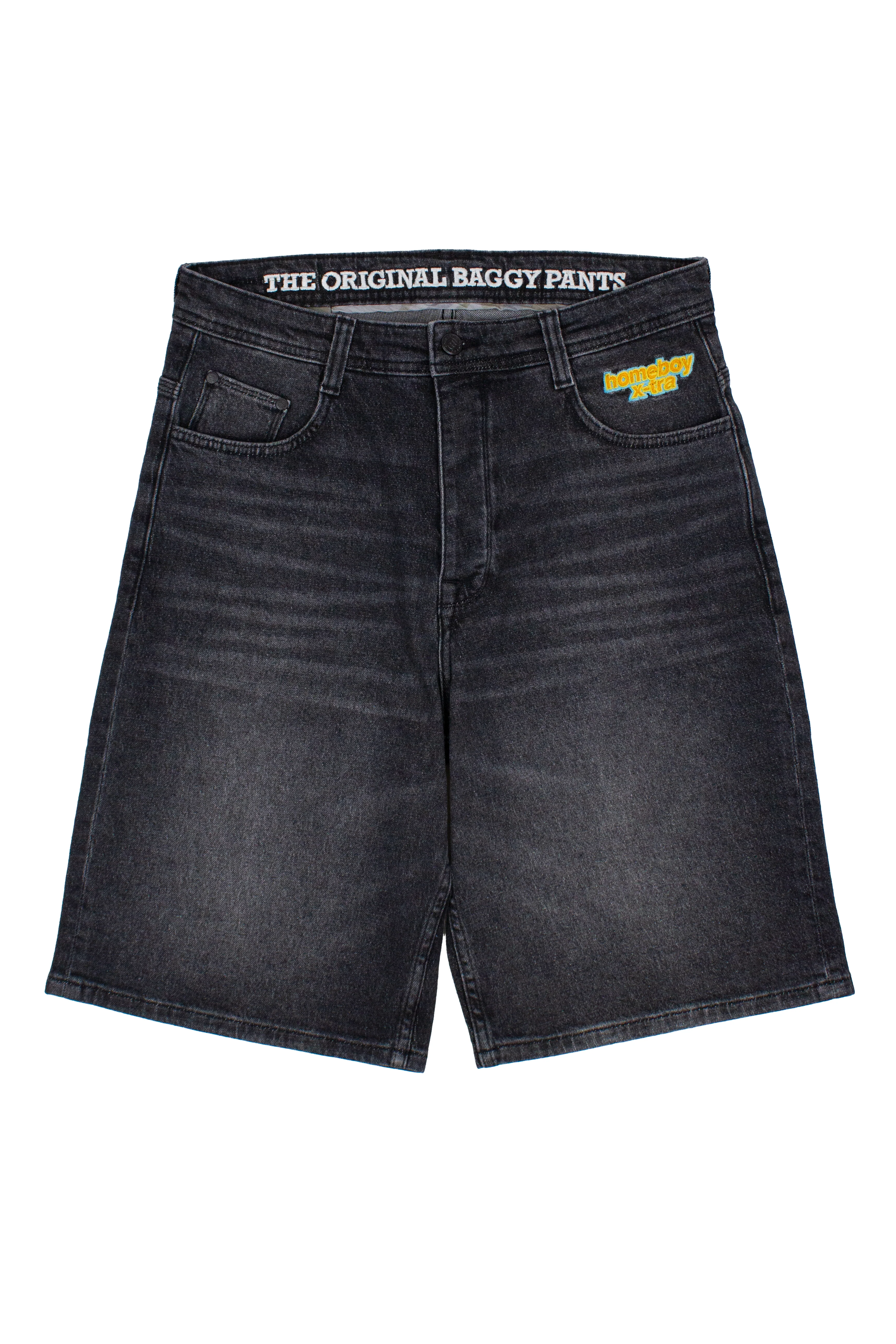 x-tra BAGGY Vintage SHORTS VINTAGE BLACK
