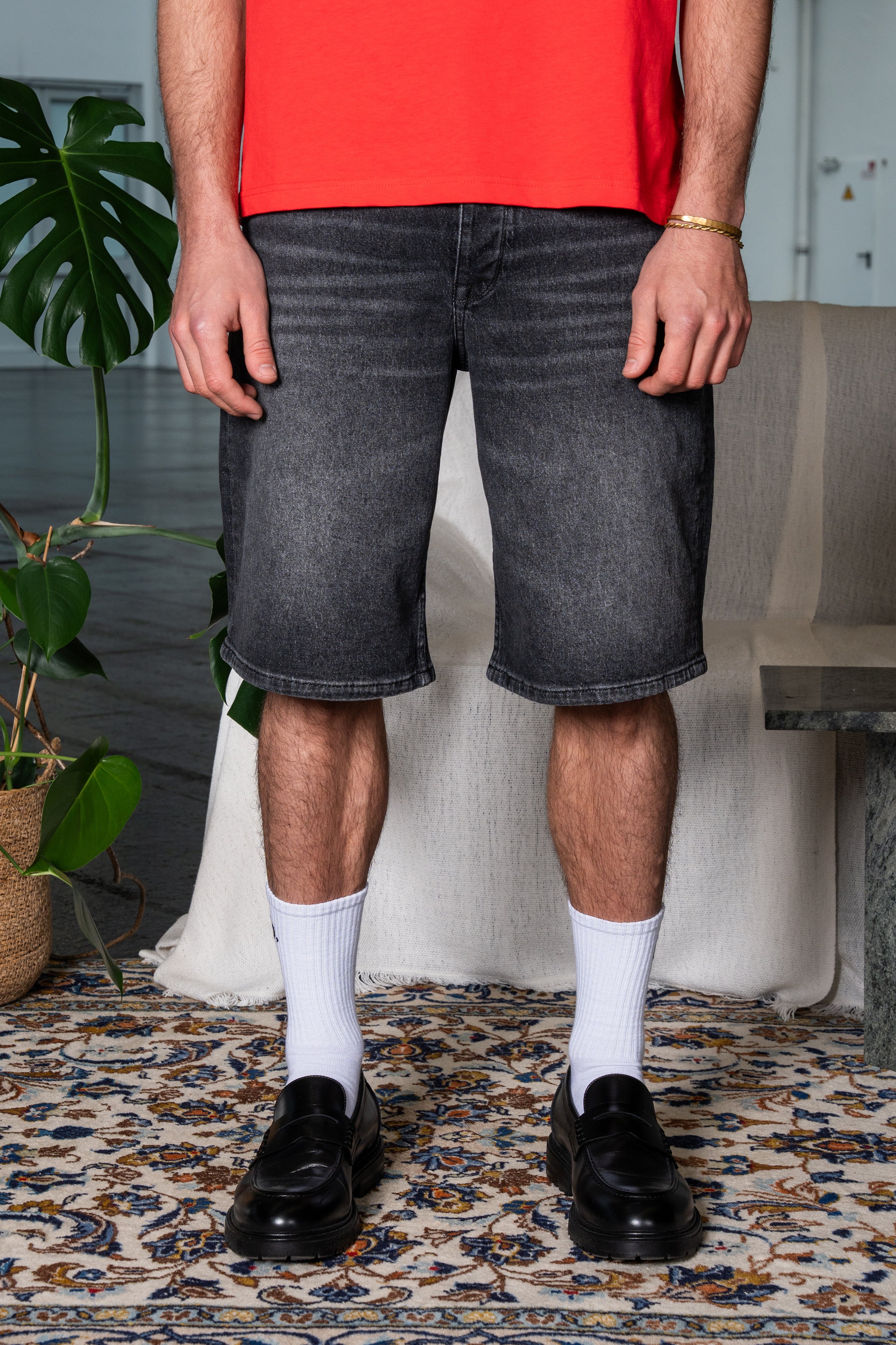 x-tra BAGGY Vintage SHORTS VINTAGE BLACK - Image 3