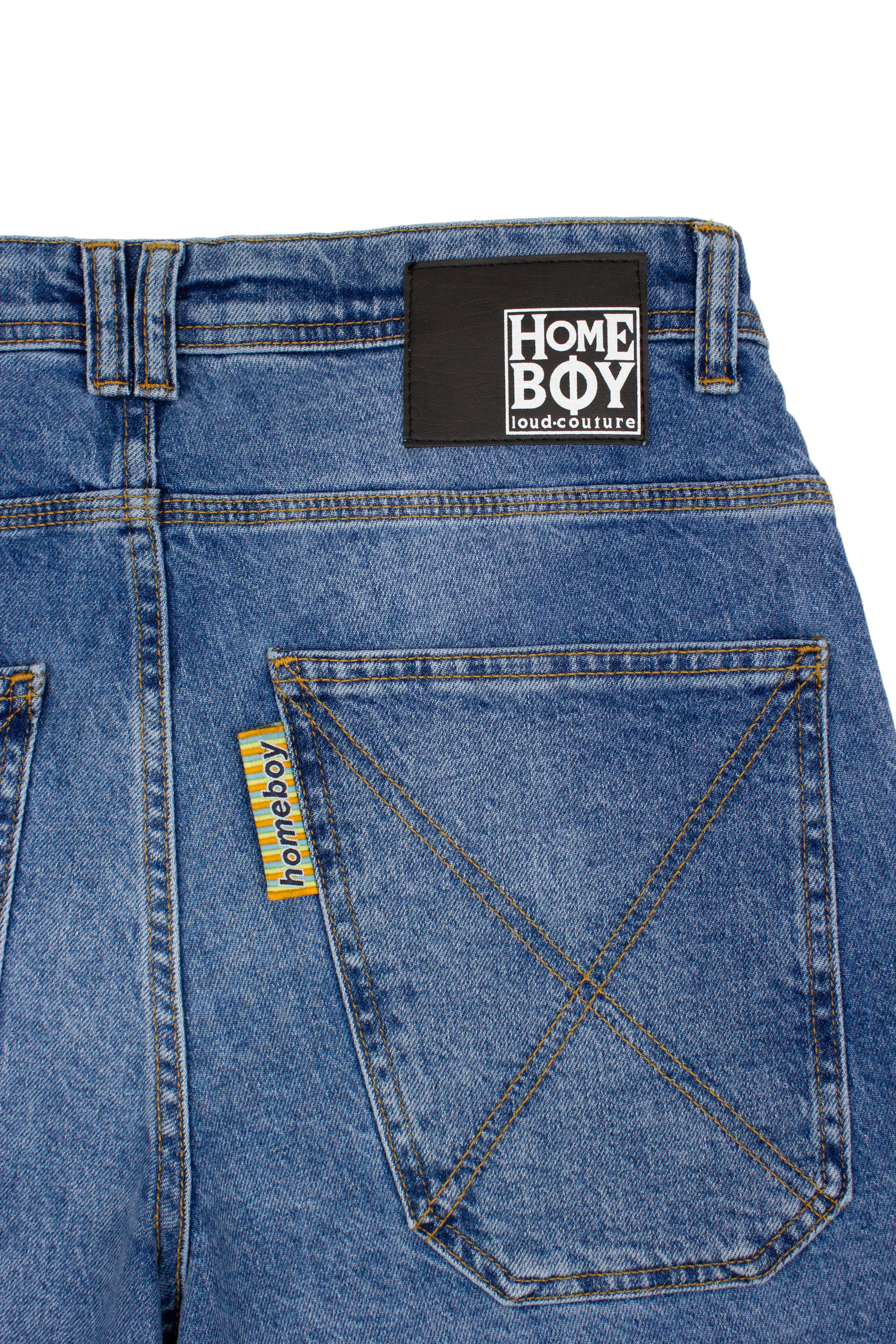 x-tra BAGGY Vintage SHORTS VINTAGE BLUE - Image 10