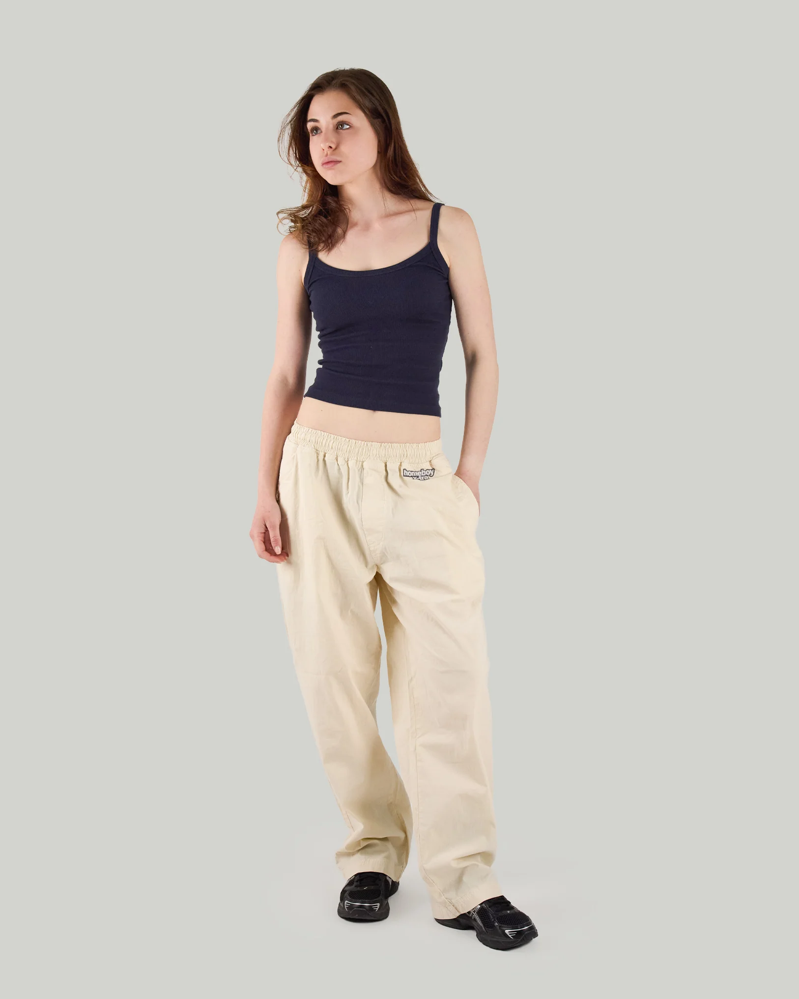 x-tra BEACH BAGGY Linen Pant Butter - Image 2