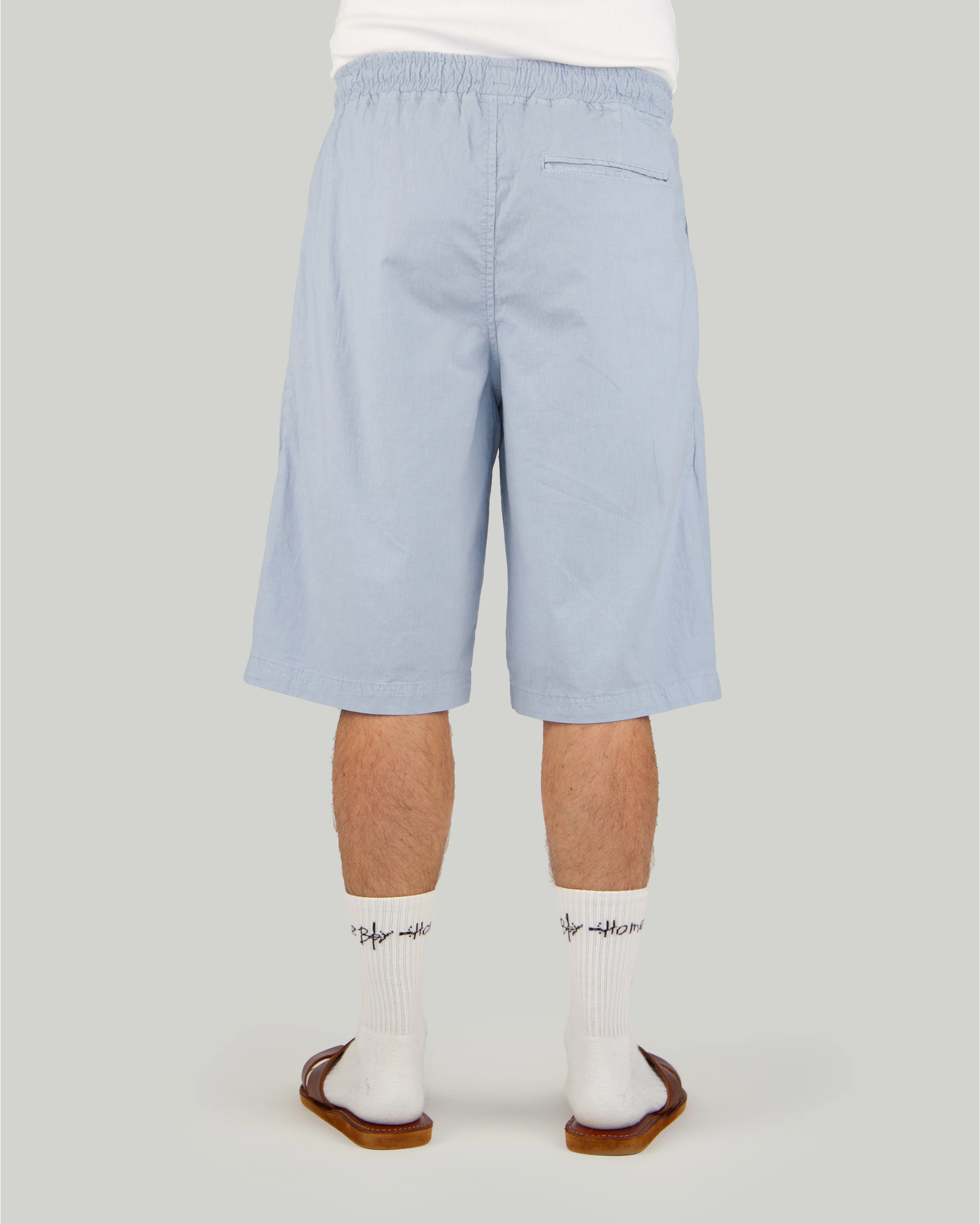 x-tra BEACH BAGGY Linen Short Retro Blue - Image 2
