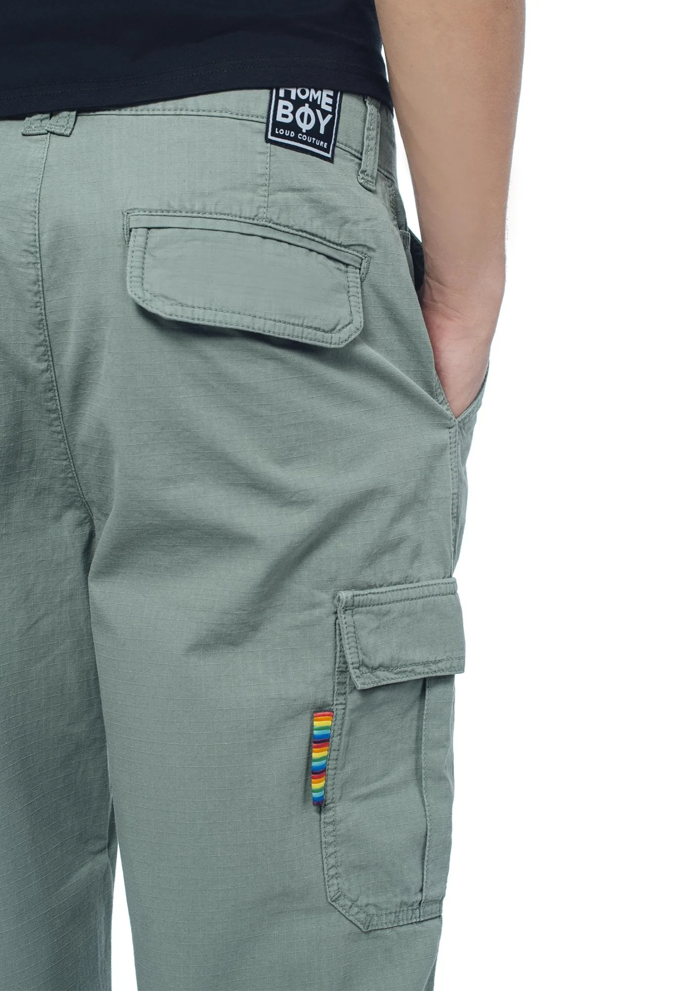 x-tra CARGO PANTS Olive - Image 4