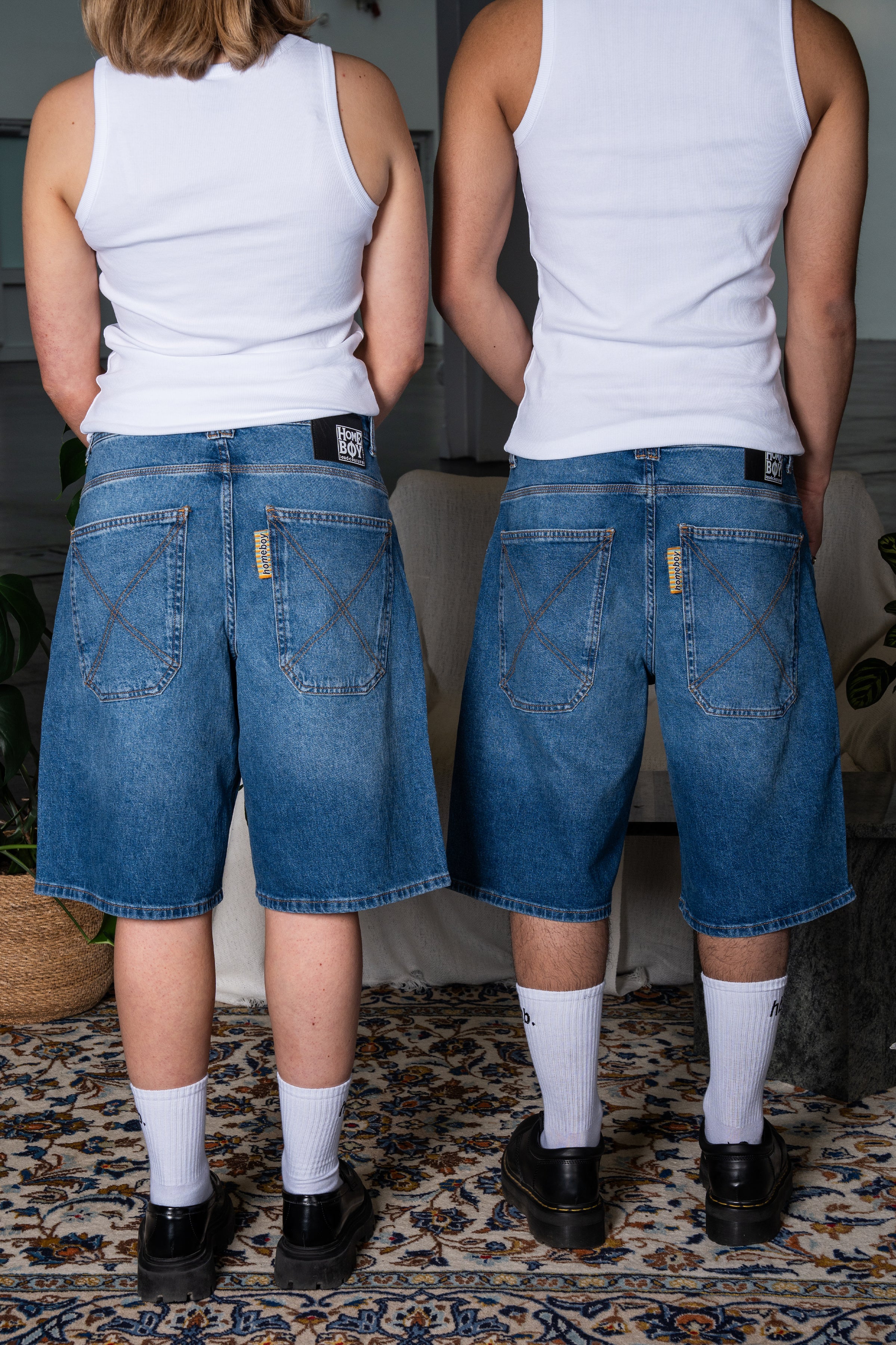 x-tra DESPERADO Denim SHORTS VINTAGE BLUE - Image 4