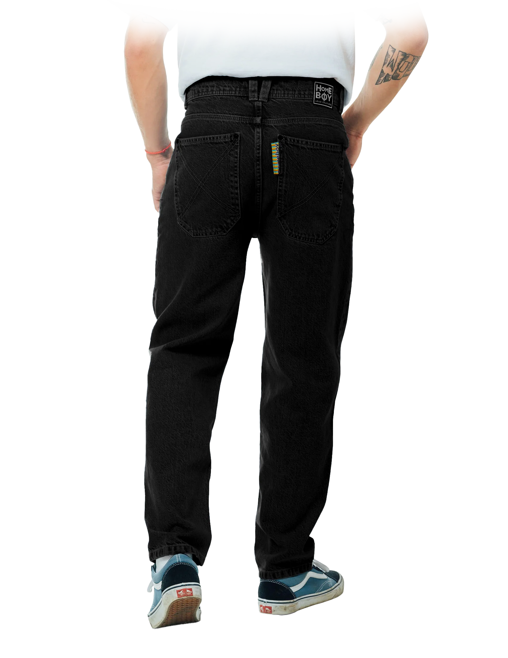x-tra LOOSE Flex Denim WASHED BLACK - Image 4