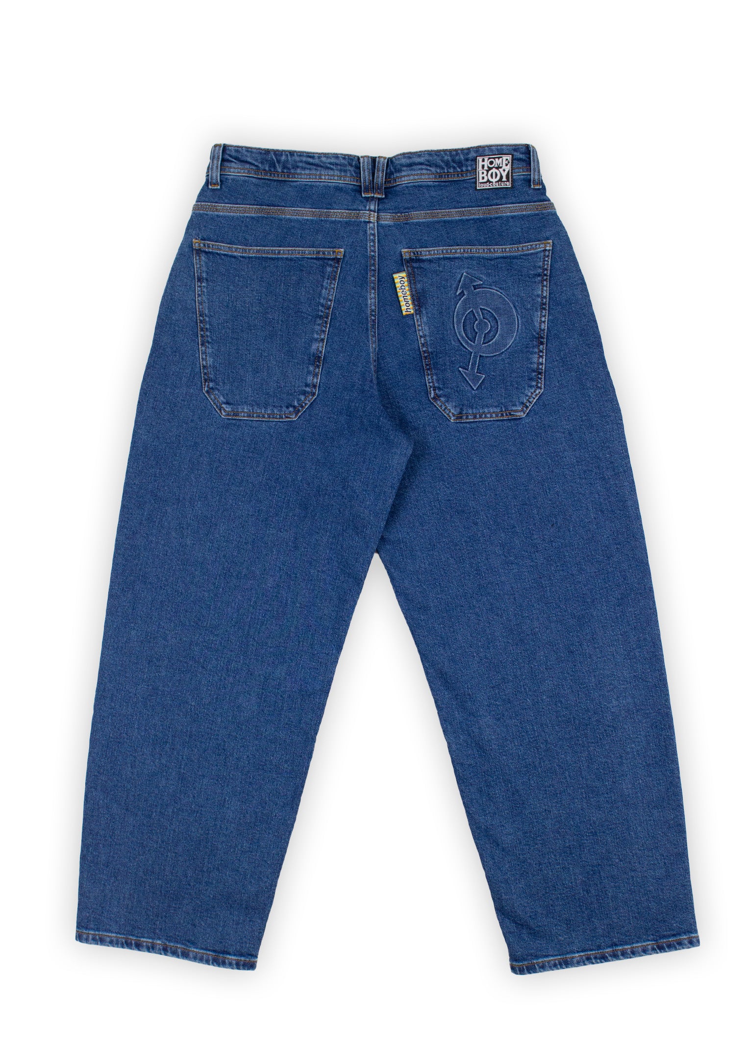 x-tra MONSTER 3-D Denim WASHED BLUE