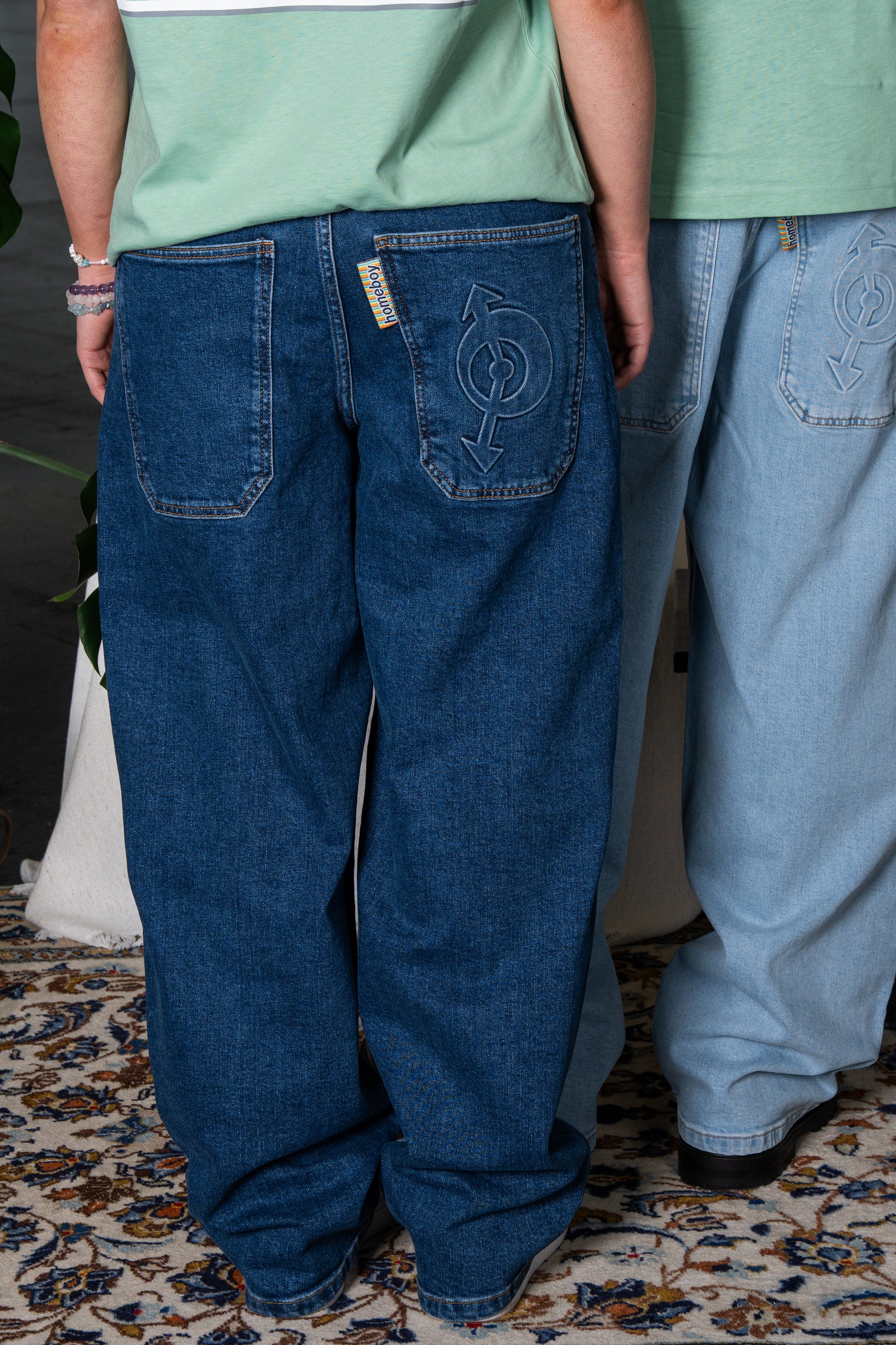 x-tra MONSTER 3-D Denim WASHED BLUE - Image 7
