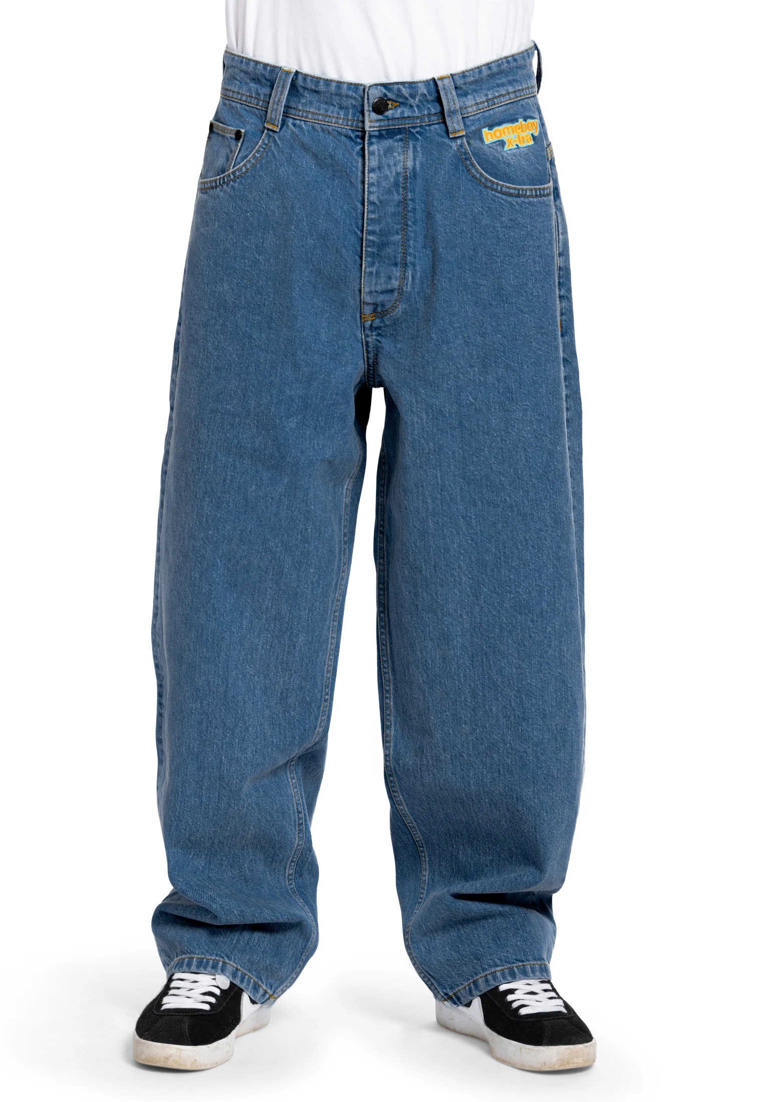 x-tra MONSTER Denim Washed Blue - Image 3