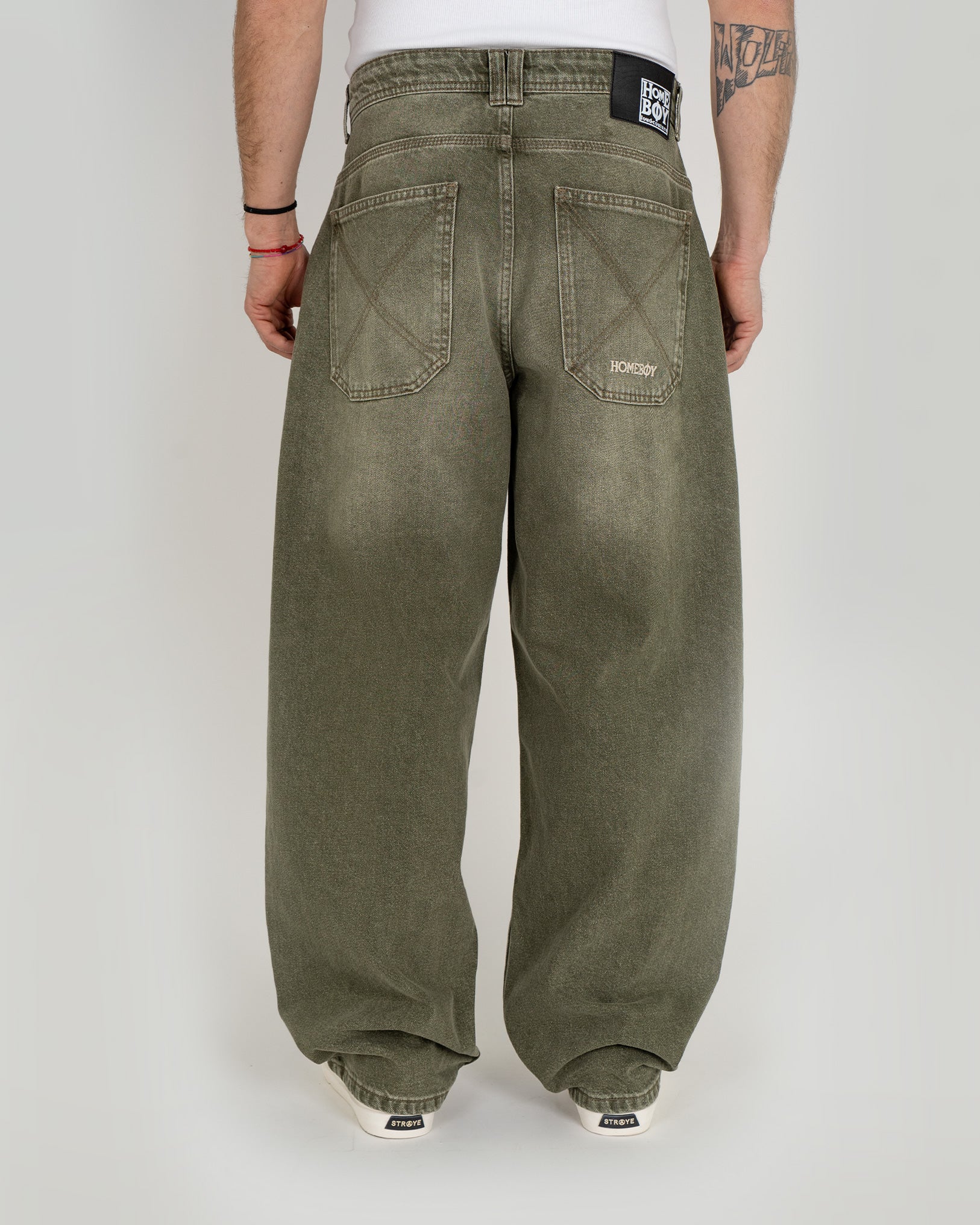 x-tra MONSTER Dye Denim WASHED GREEN - Image 2