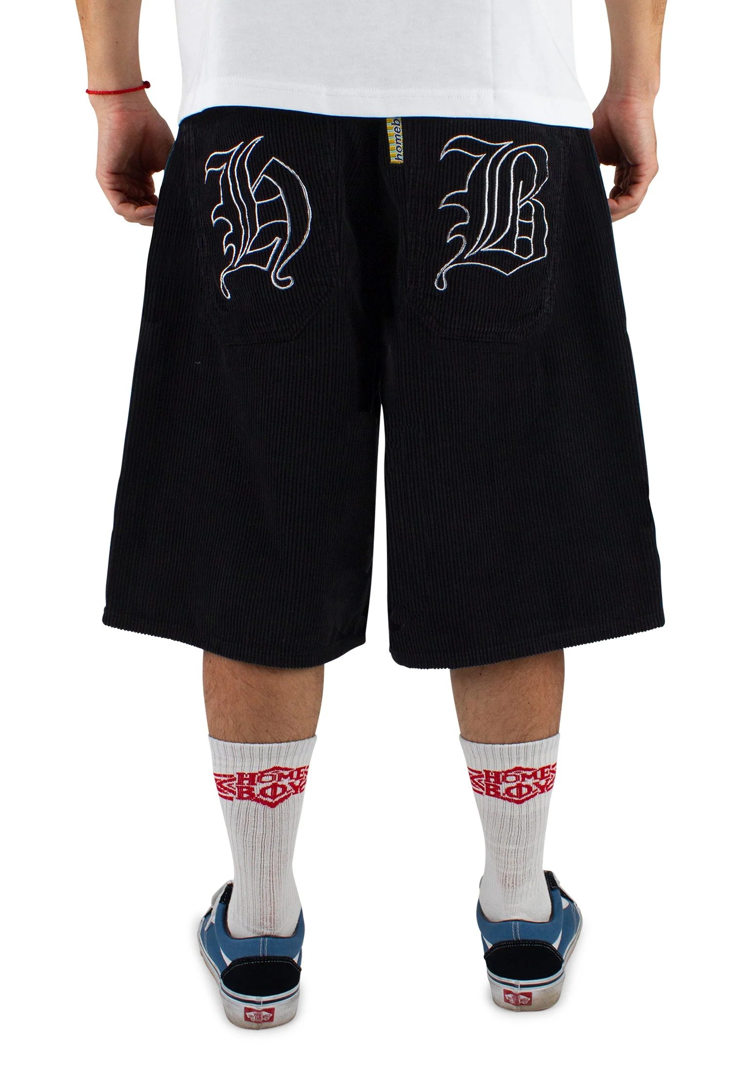 x-tra MONSTER GOTHIC CORD SHORTS - Image 3