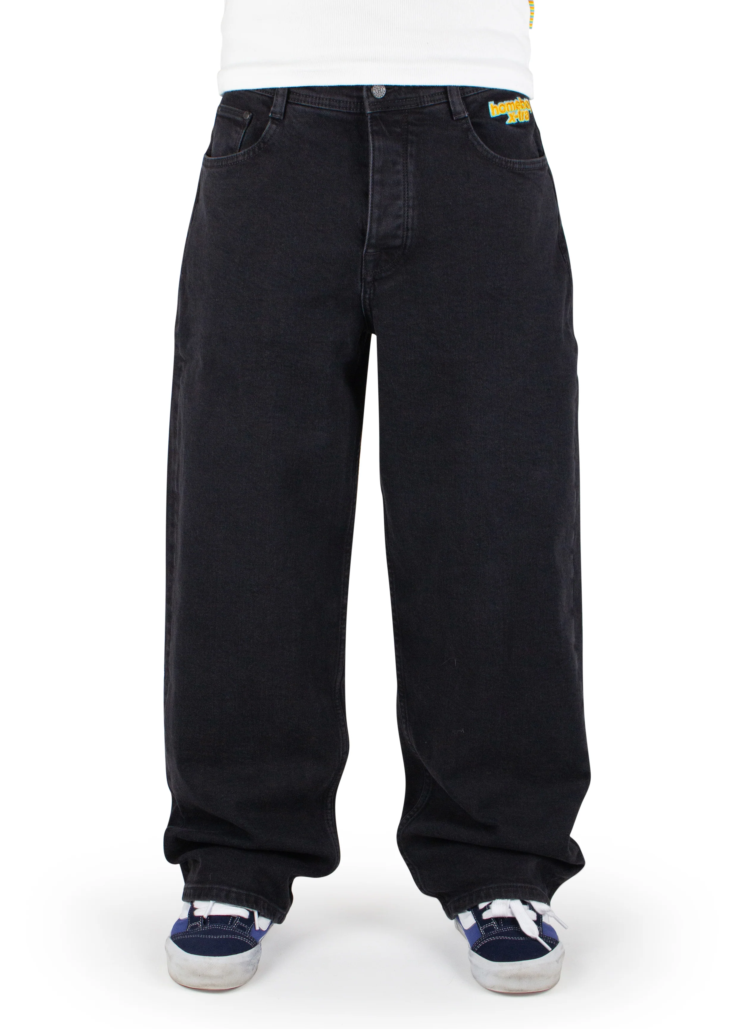 x-tra MONSTER GOTHIC Denim WASHED BLACK - Image 3