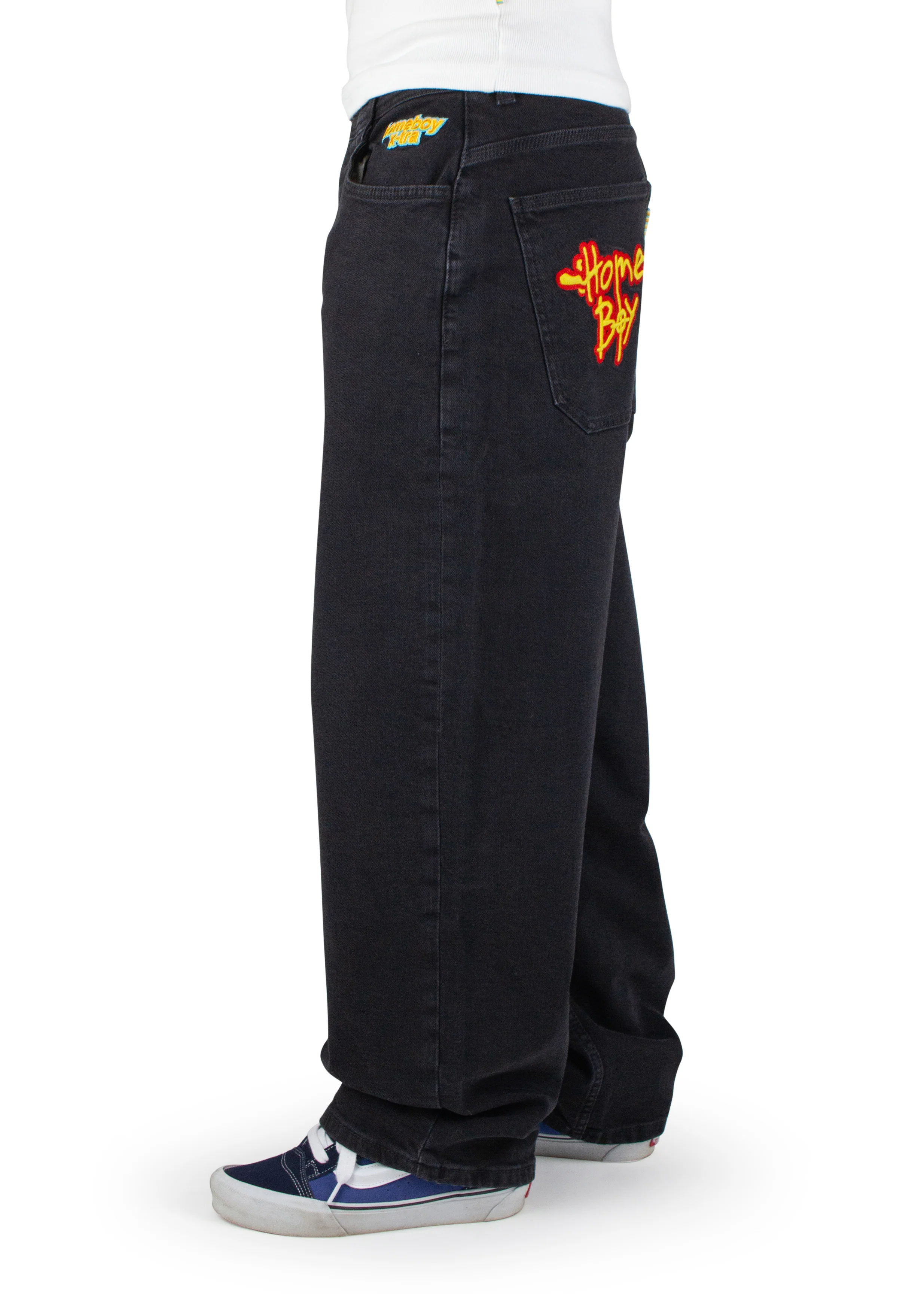 x-tra MONSTER PENCIL Denim WASHED BLACK - Image 4