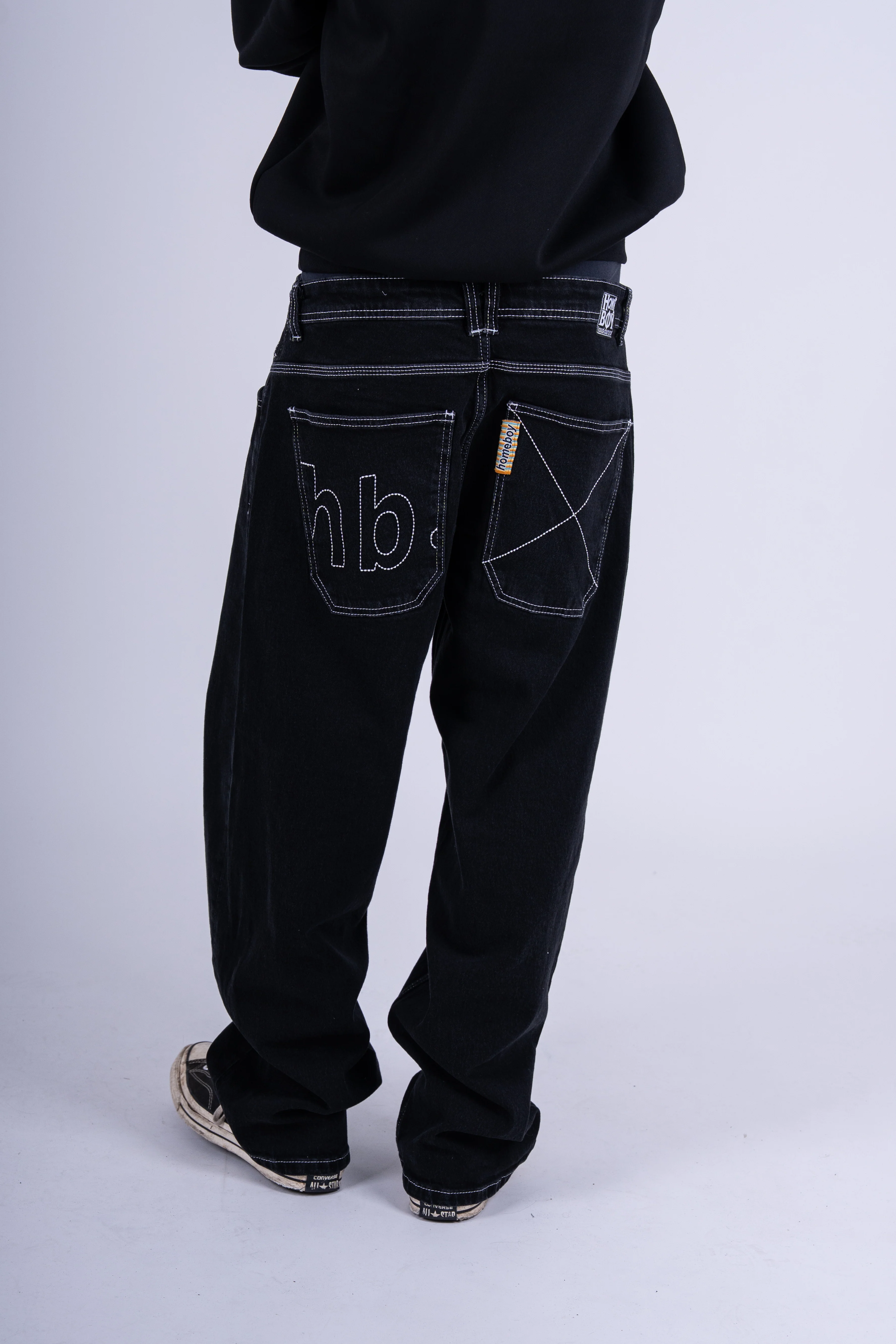 x-tra MONSTER hb. Denim WASHED BLACK - Image 3