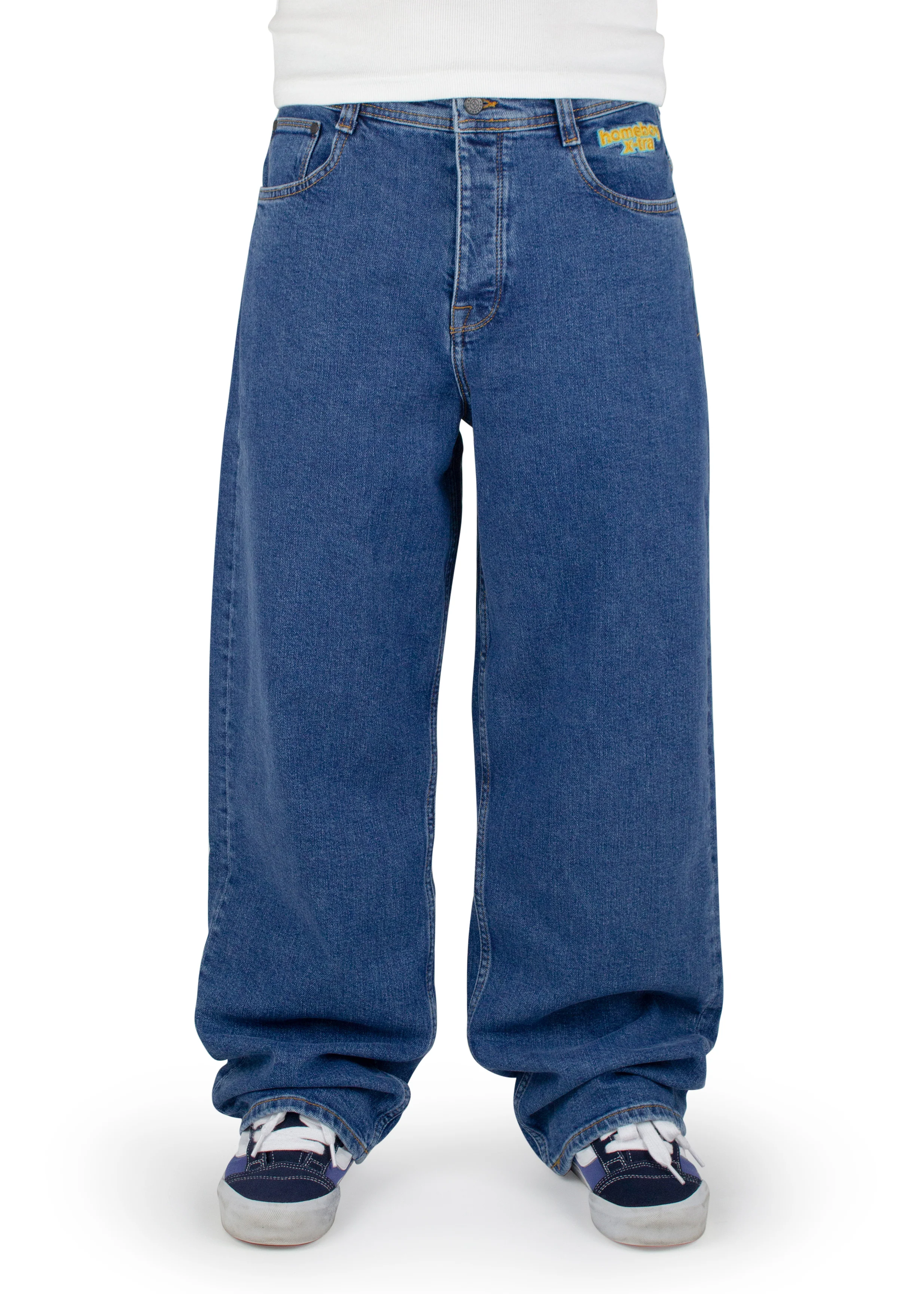 x-tra MONSTER PENCIL Denim WASHED BLUE - Image 7
