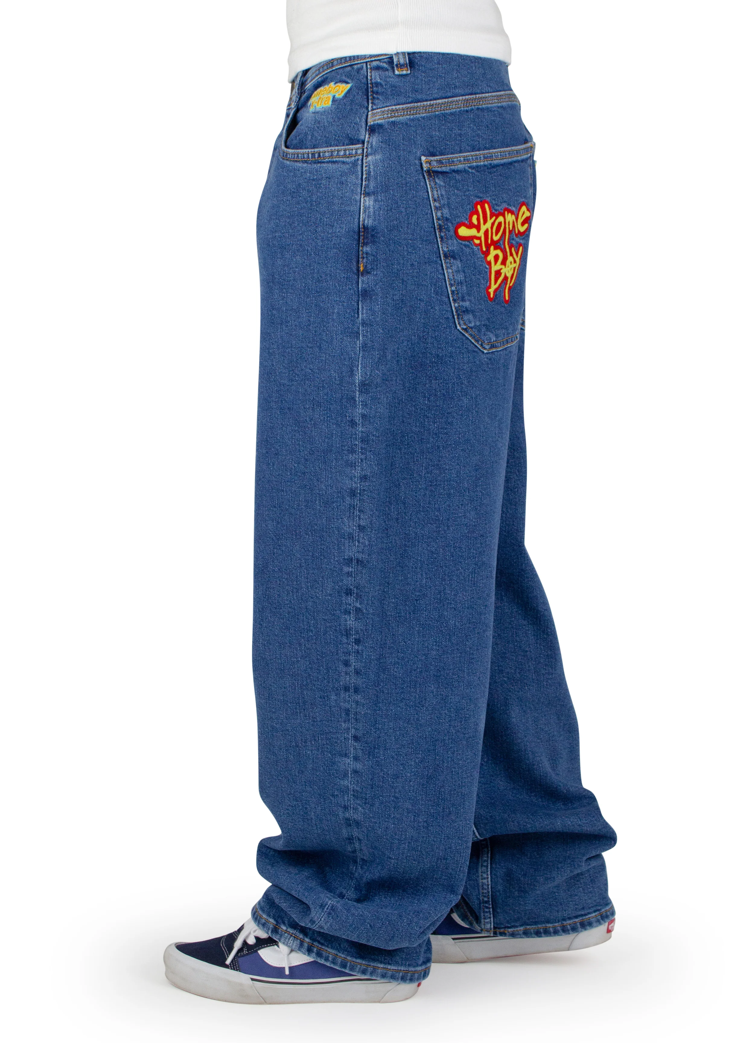 x-tra MONSTER PENCIL Denim WASHED BLUE - Image 8