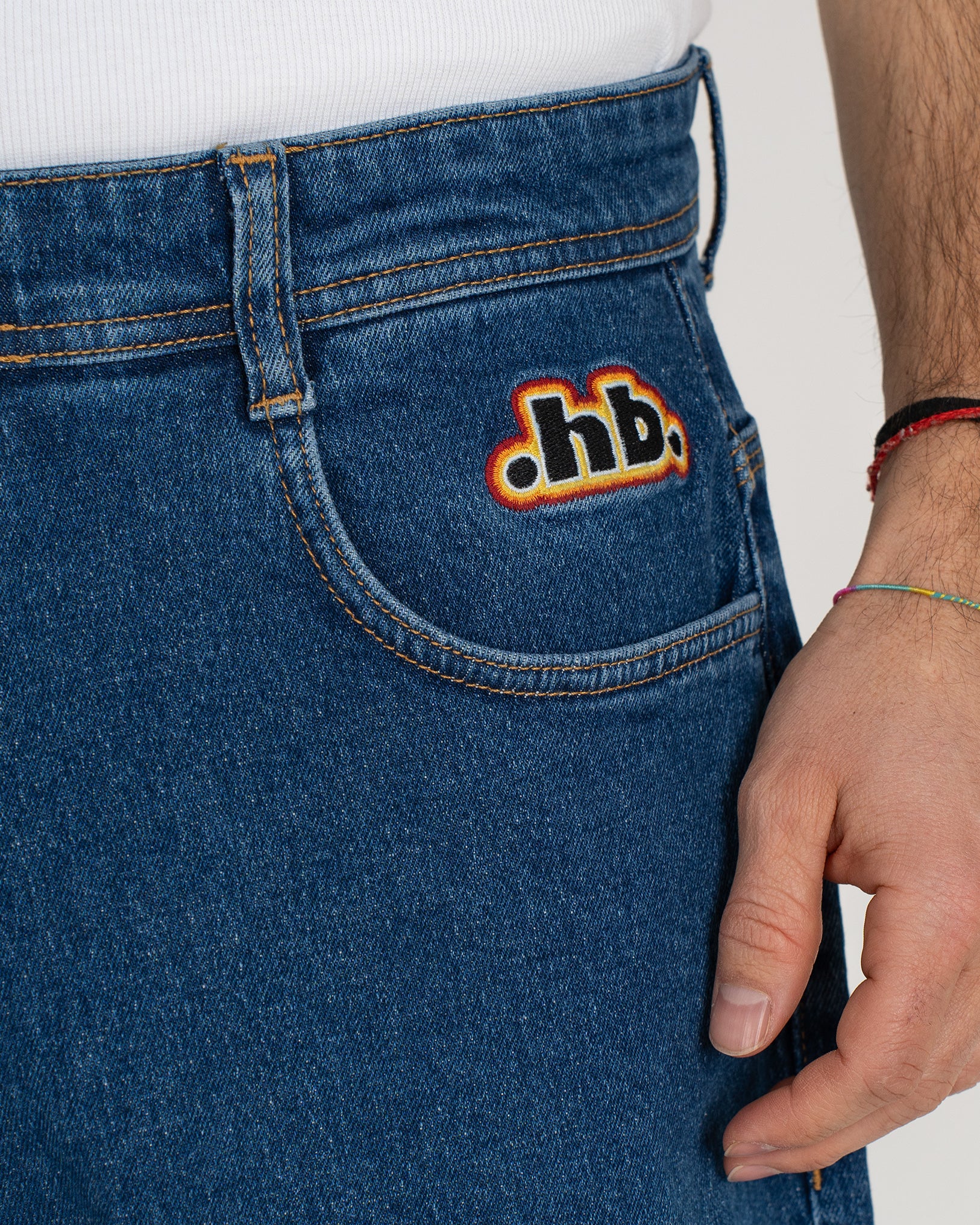 x-tra MONSTER RETRO .hb. Denim washed Blue - Image 8