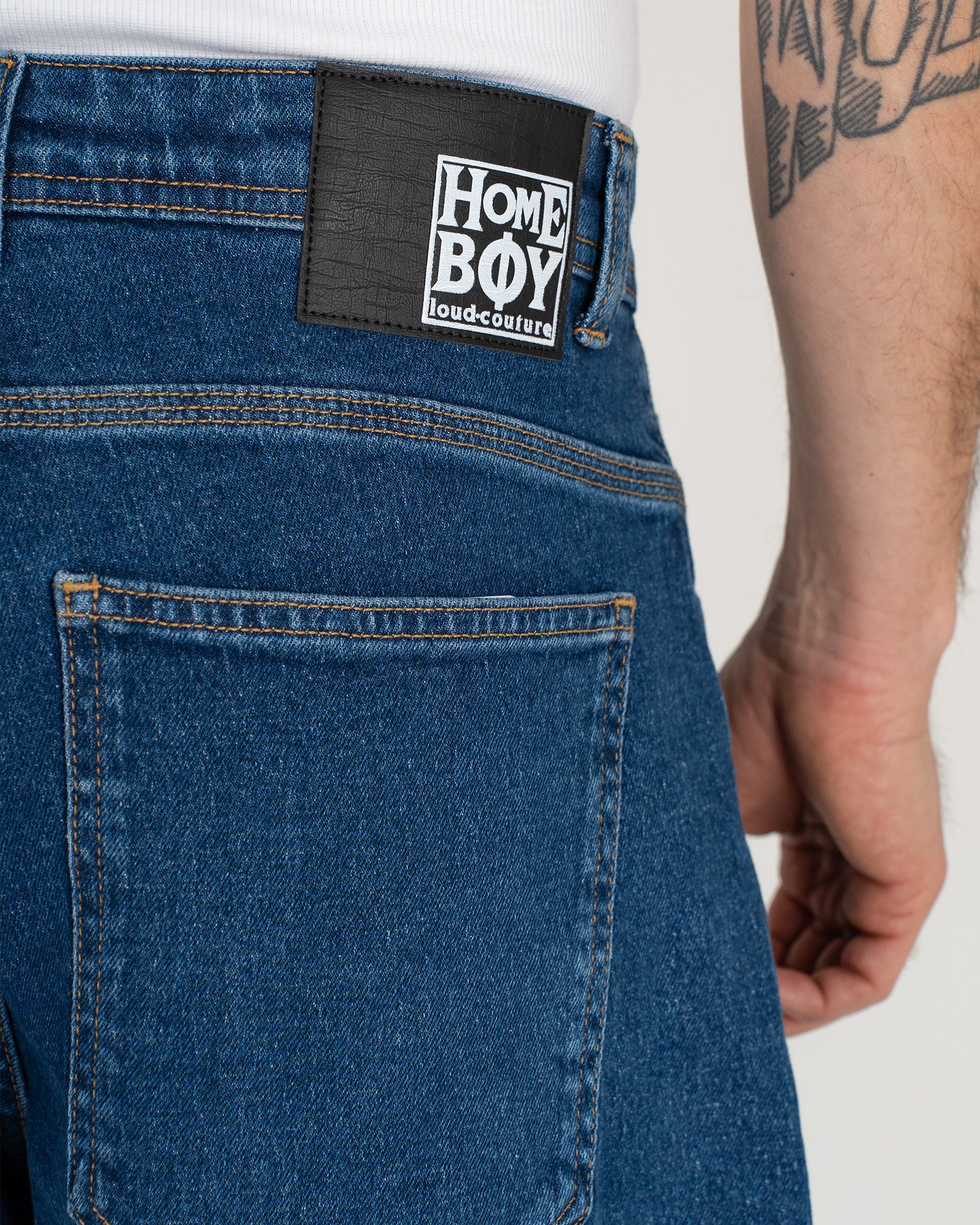 x-tra MONSTER RETRO .hb. Denim WASHED BLUE - Image 12