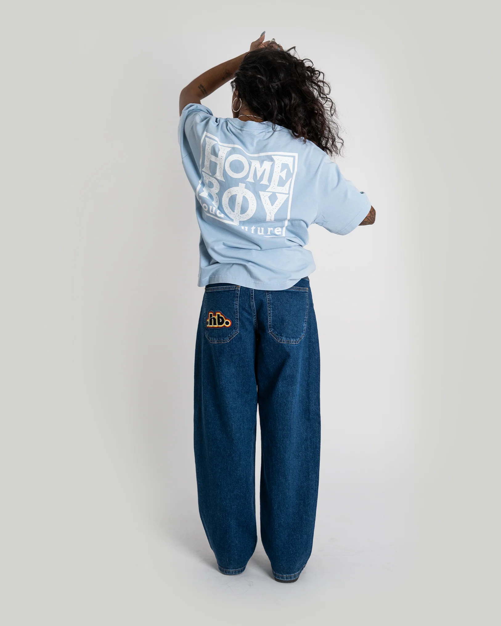 x-tra MONSTER RETRO .hb. Denim WASHED BLUE - Image 3