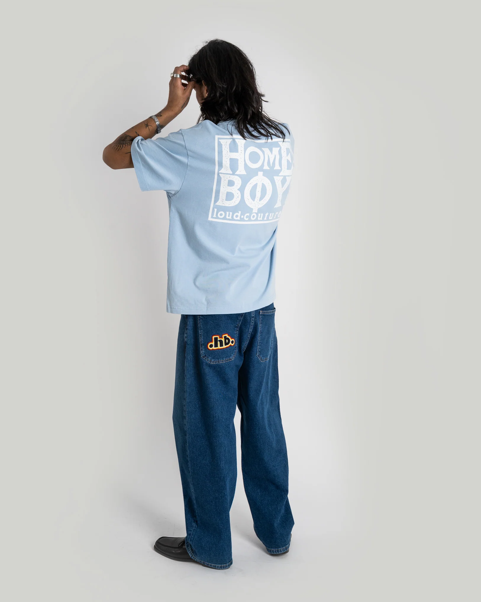 x-tra MONSTER RETRO .hb. Denim WASHED BLUE - Image 5