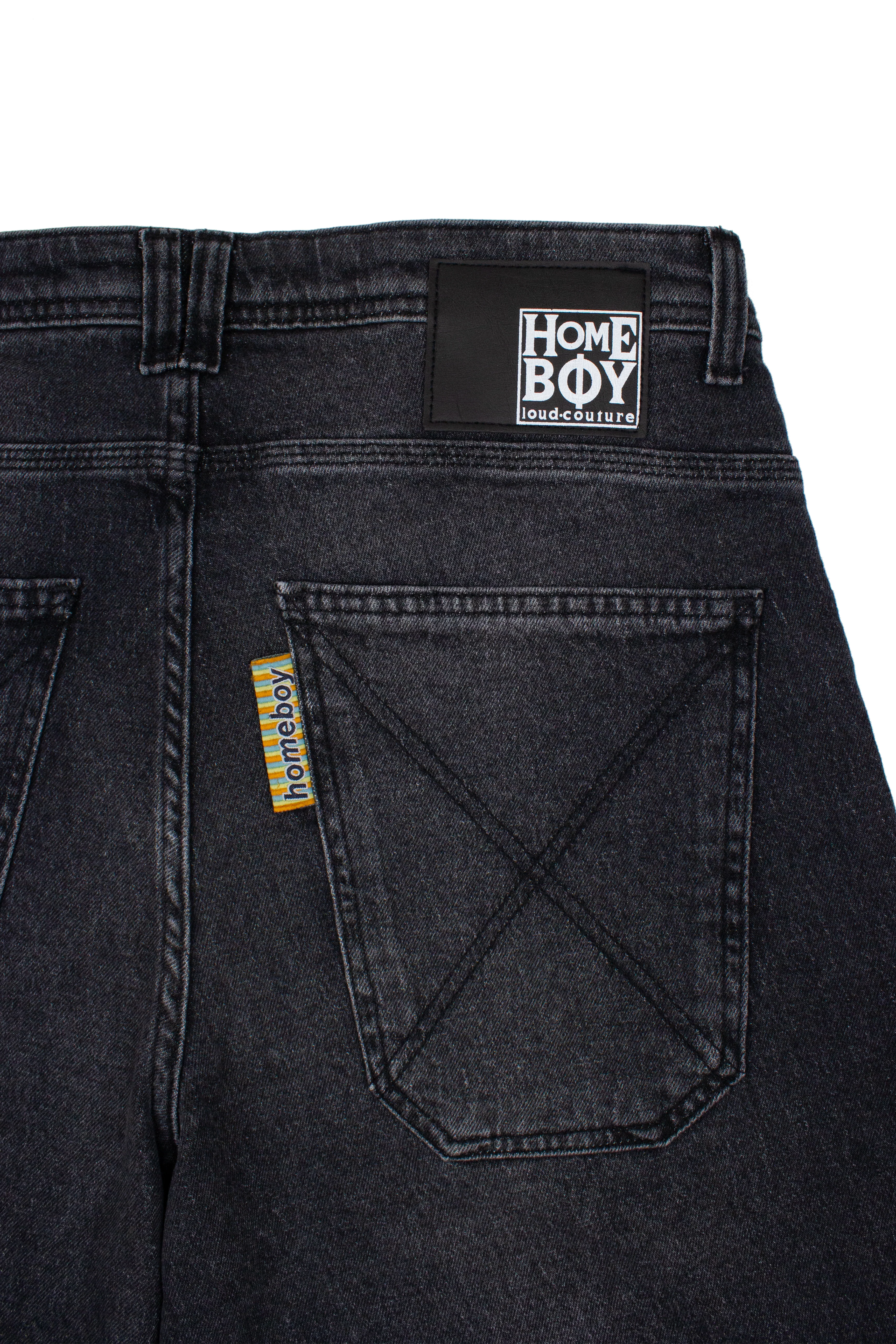 x-tra BAGGY Vintage SHORTS VINTAGE BLACK - Image 6