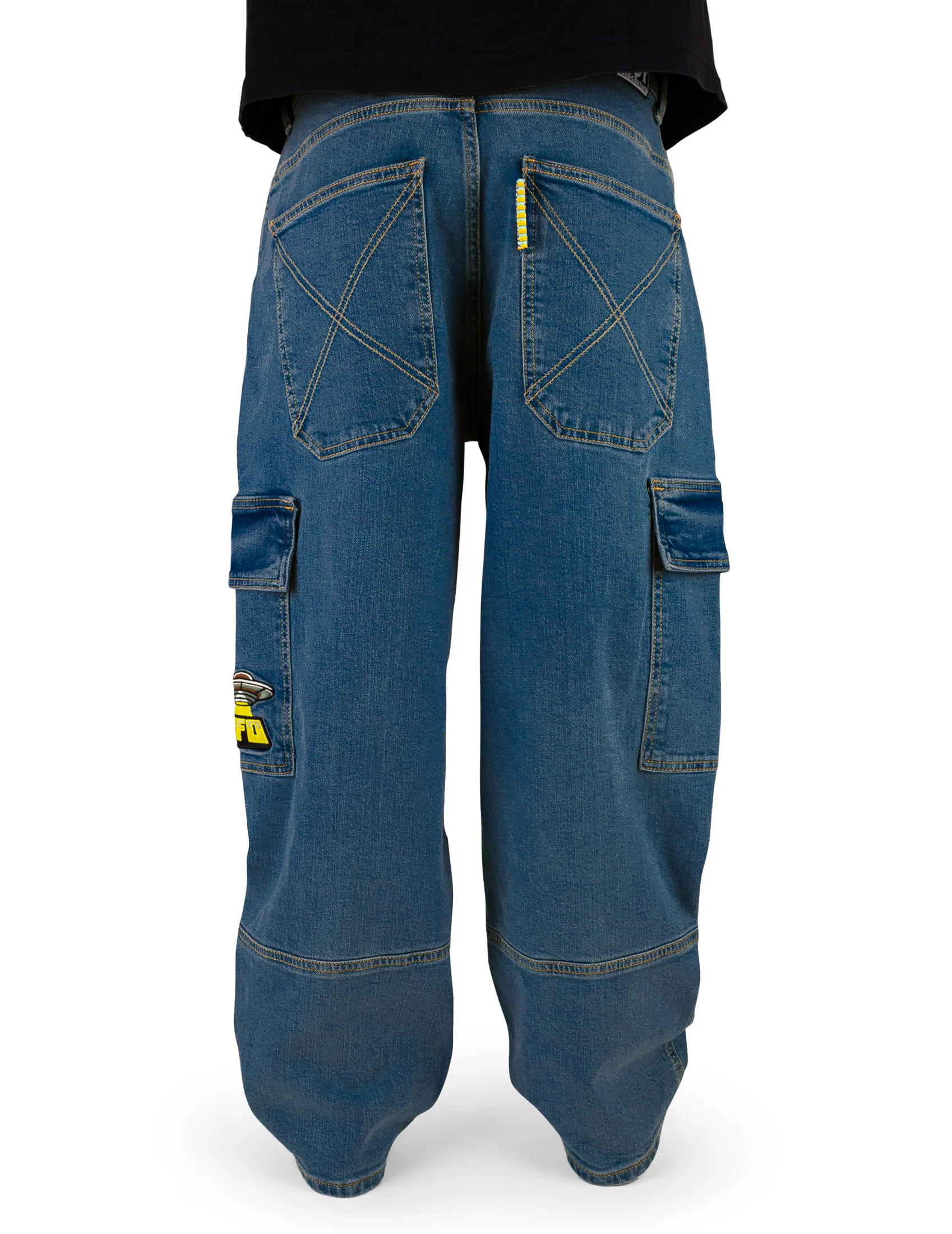 x-tra UFO Cargo Washed Blue - Image 4