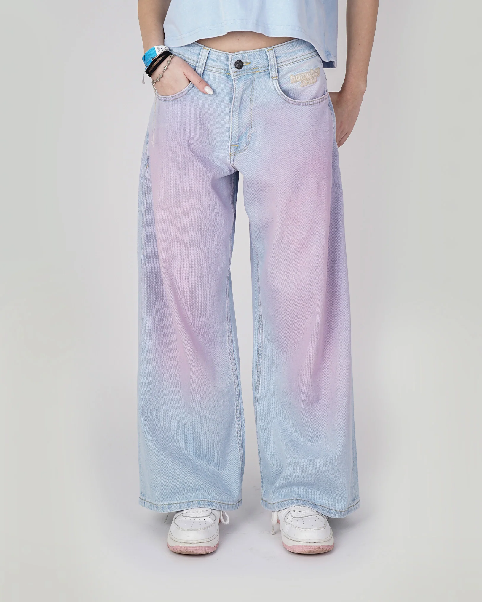 x-tra USAGI Denim SUMMER BLUE/PINK (female fit) - Image 2
