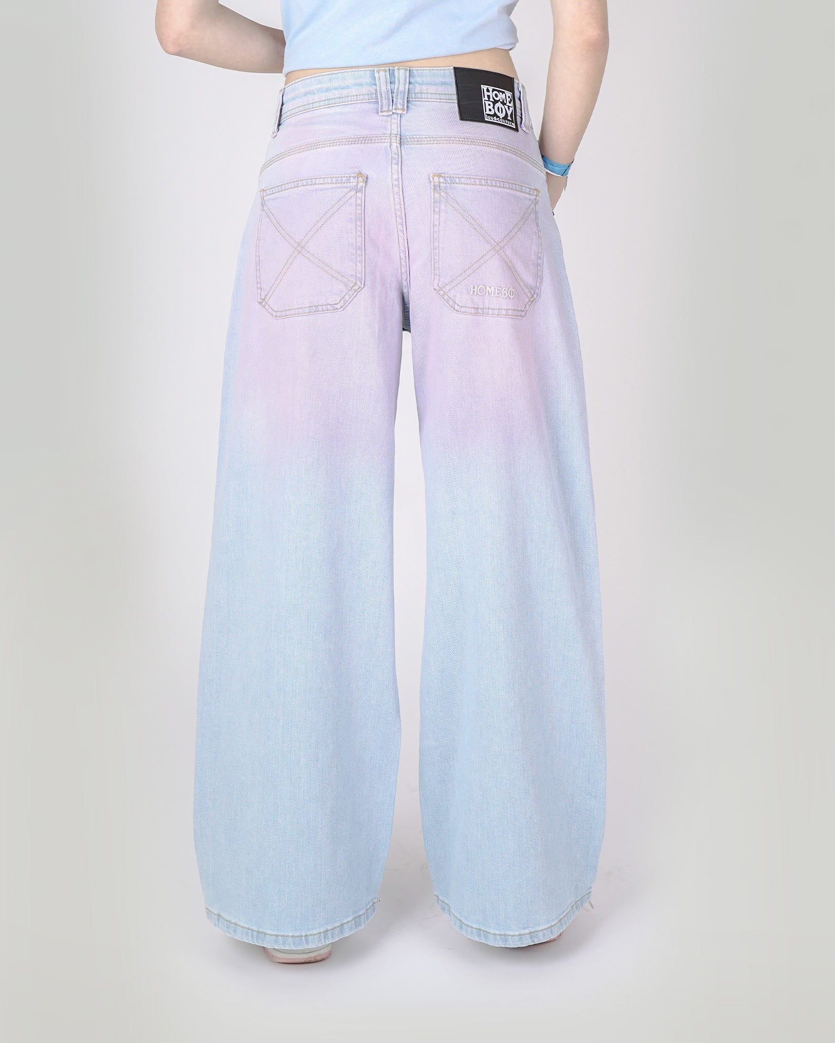 x-tra USAGI Denim SUMMER BLUE/PINK (female fit) - Image 3